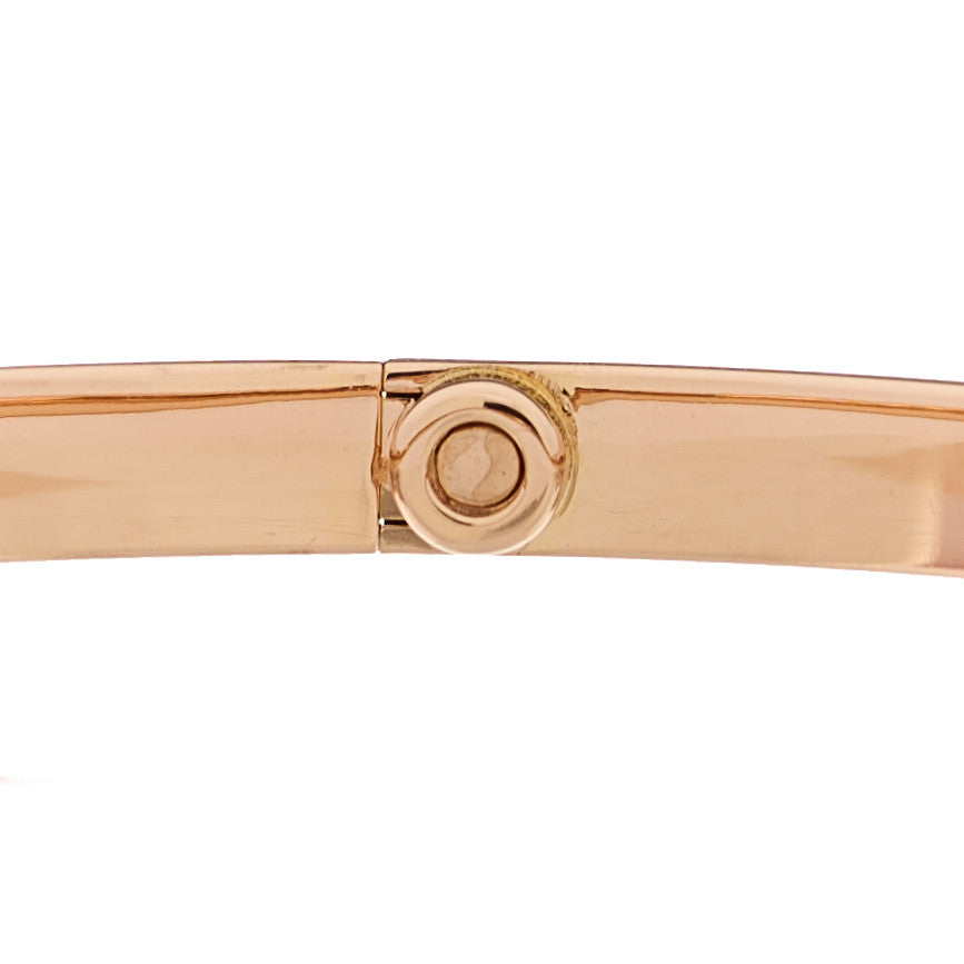 18K Pink Gold Small LOVE Bracelet 16