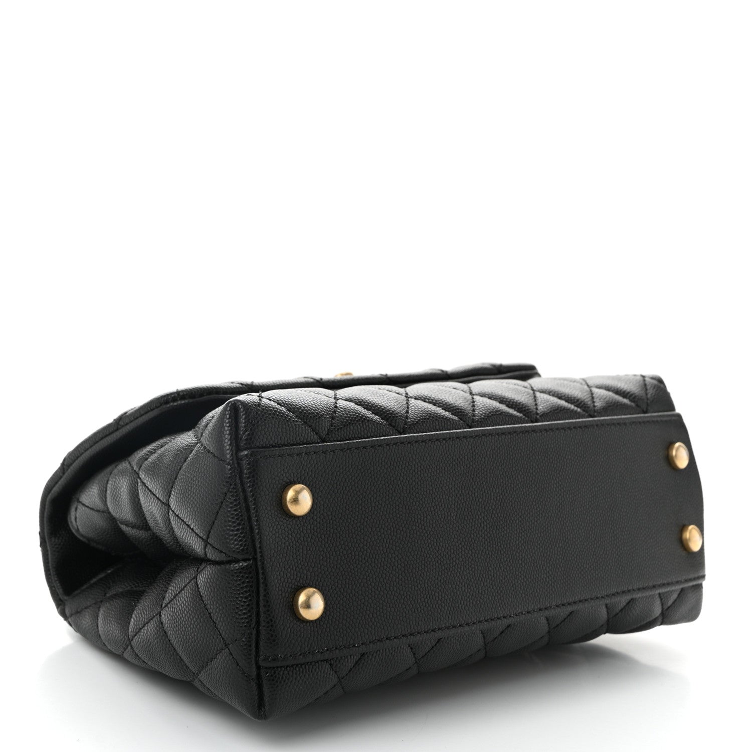 Chanel Caviar Quilted Mini Coco Handle Flap Black 4 of 11