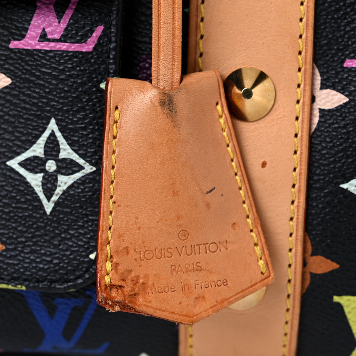 Monogram Multicolor Keepall 45 Black