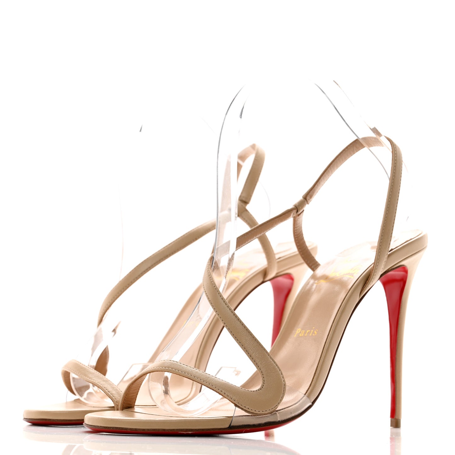 Nappa Rosalie 100 Sandals 41 Nude