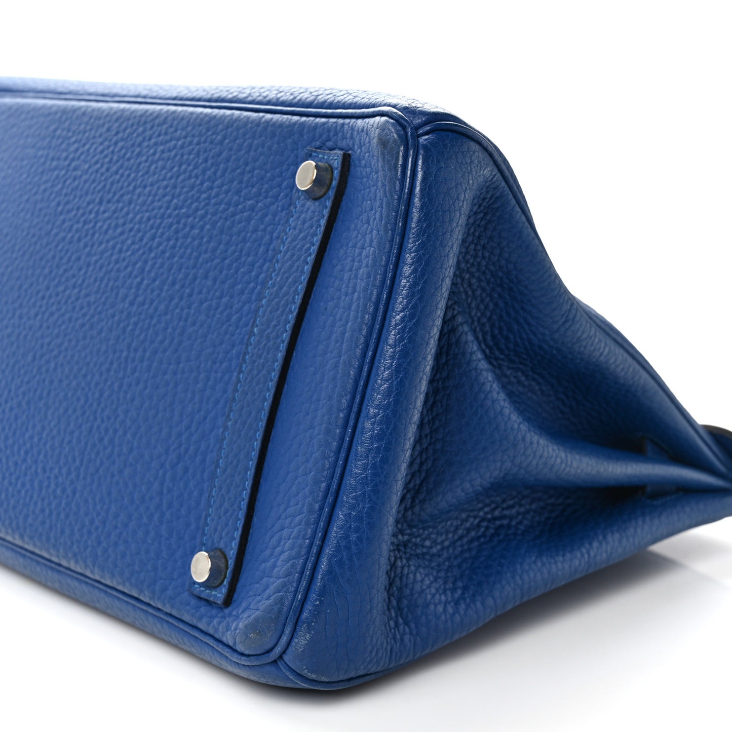 Togo Birkin 35 Bleu Electrique