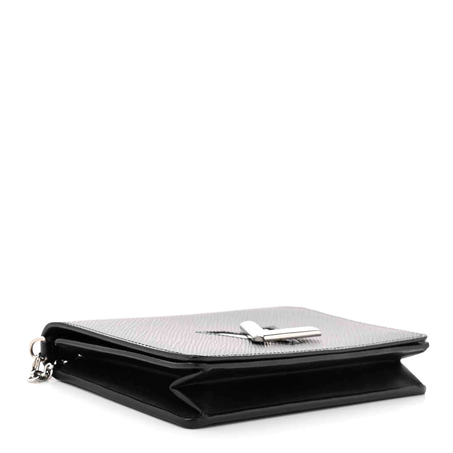 Epi Twist Belt Chain Wallet Black