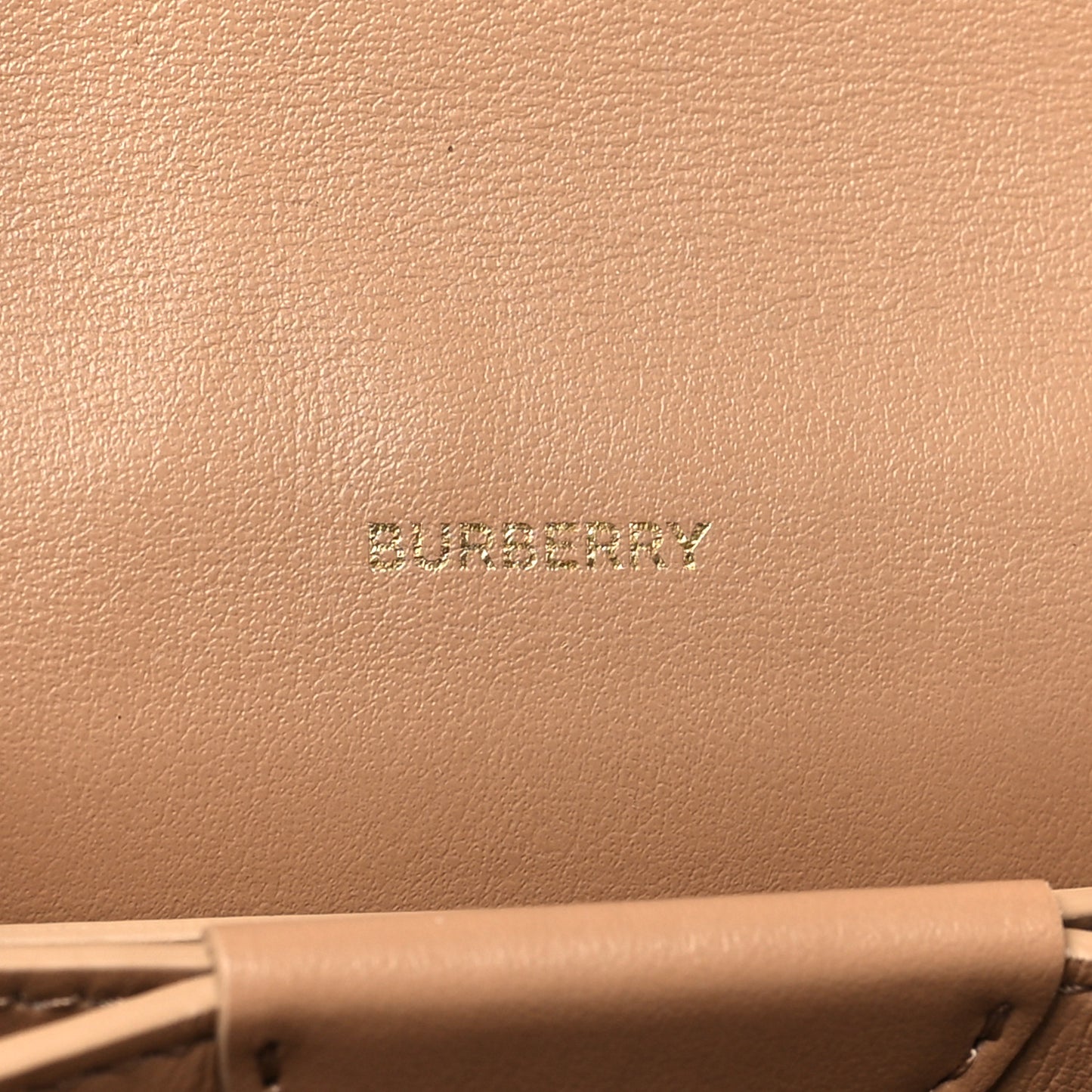 Calfskin Monogram TB Hazelmere Wallet With Detachable Strap Beige