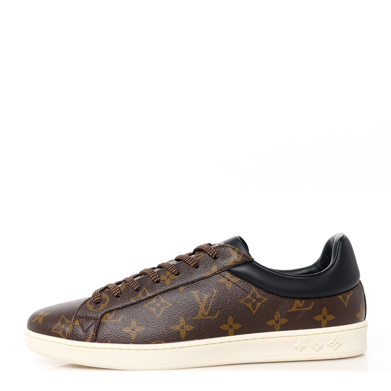 Louis Vuitton Calfskin Monogram Mens Luxembourg Sneakers 9.5  display picture 1