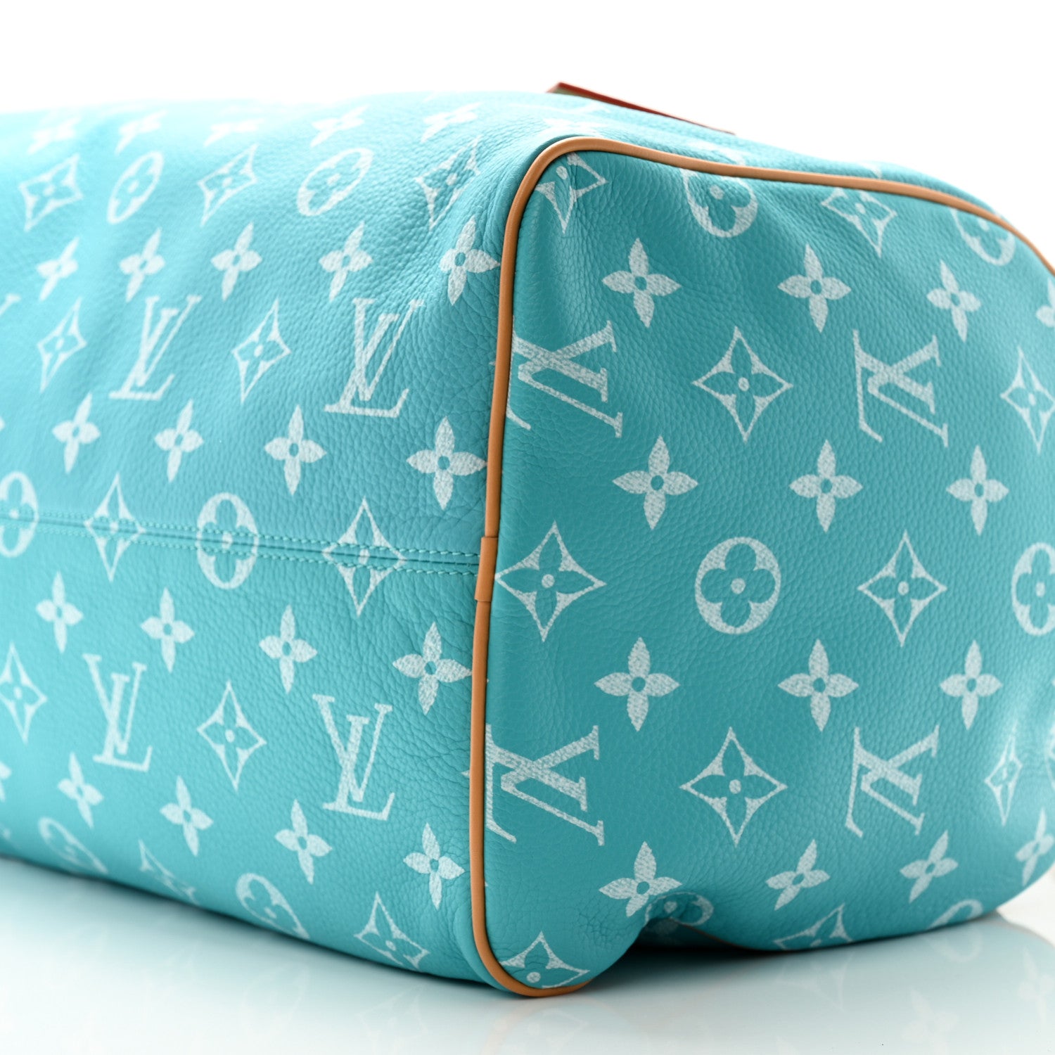 Louis Vuitton Calfskin Monogram Speedy P9 Bandouliere 40 Turquoise 10 of 10