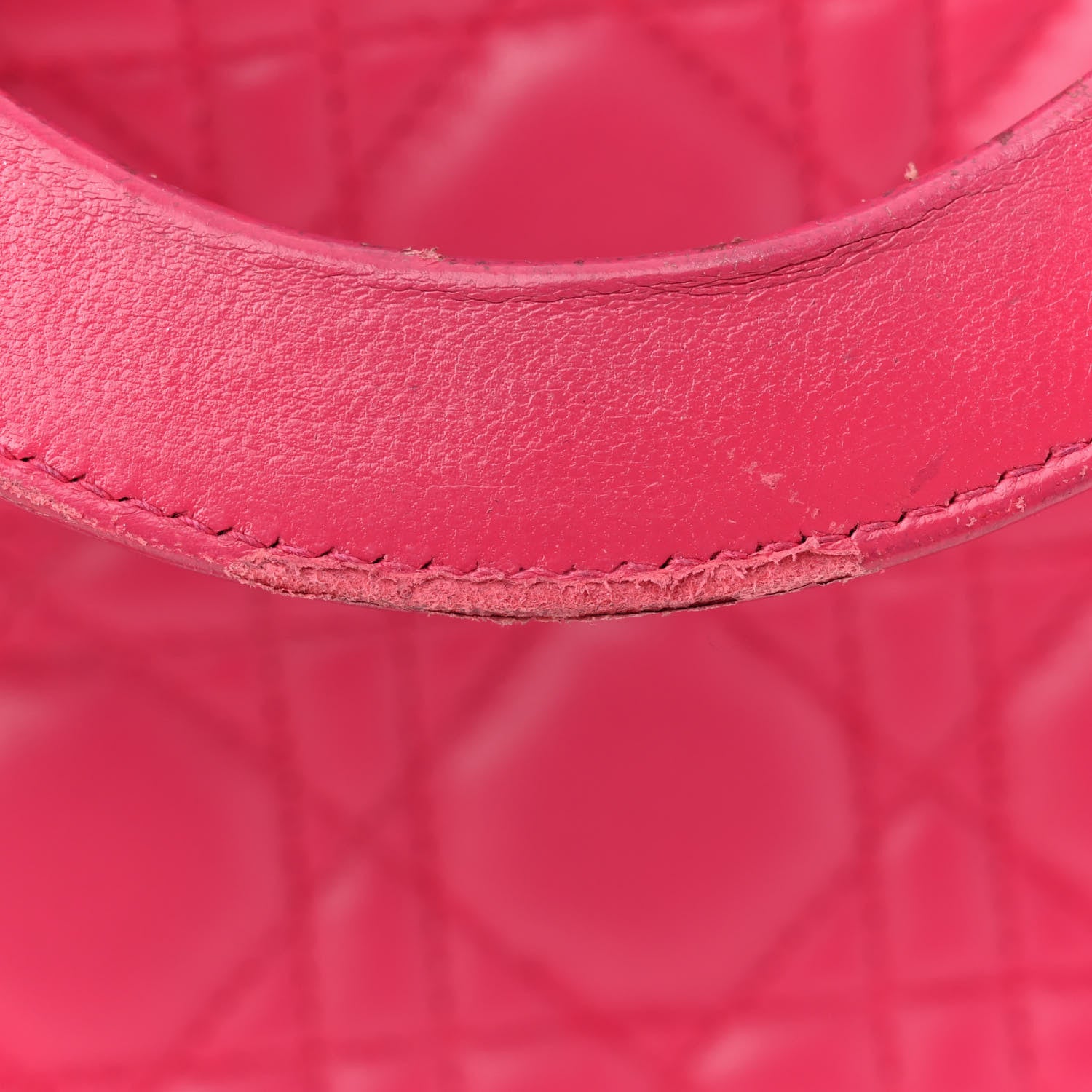 Christian Dior Lambskin Cannage Large Lady Dior Pink 17 of 23