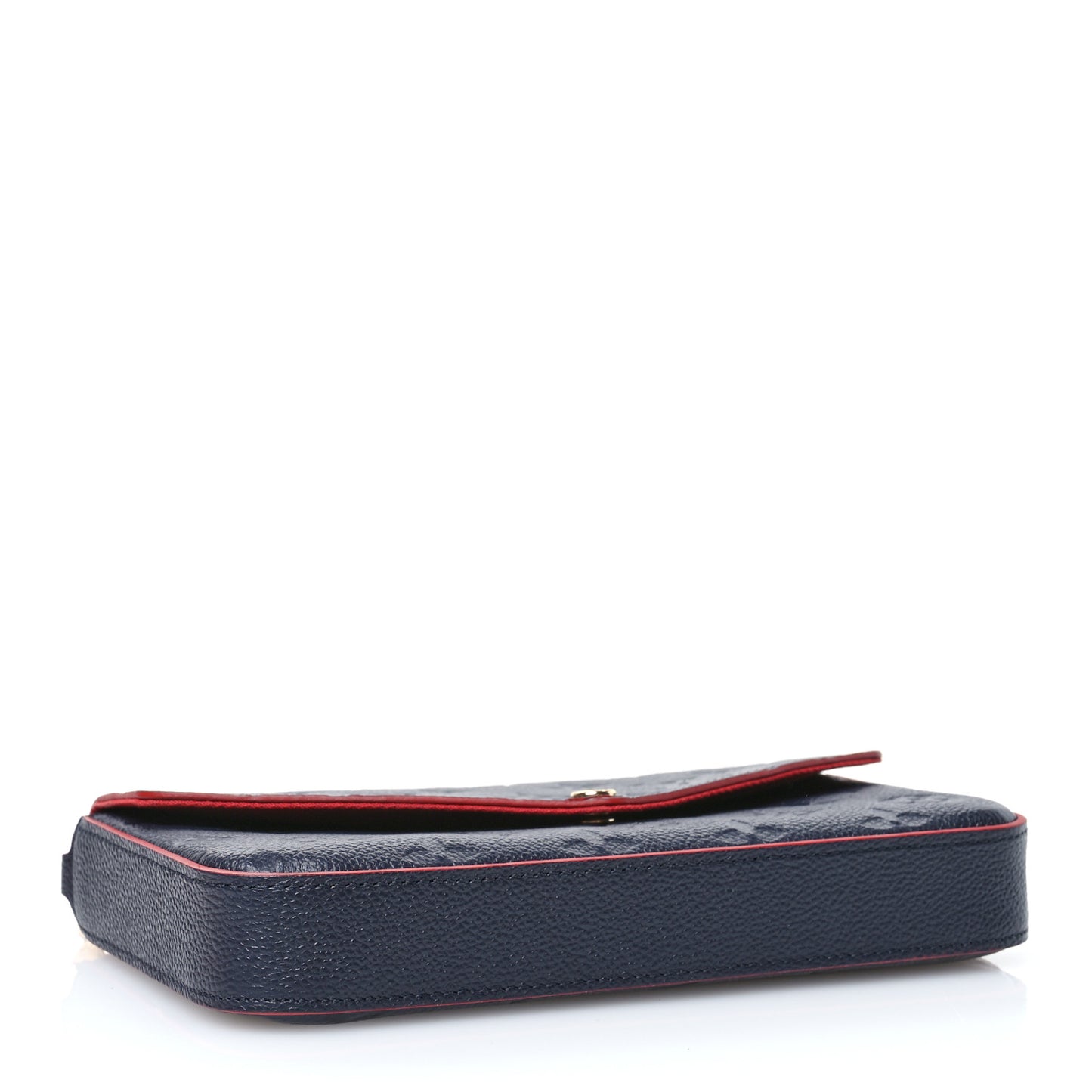 Empreinte Pochette Felicie Chain Wallet Marine Rouge