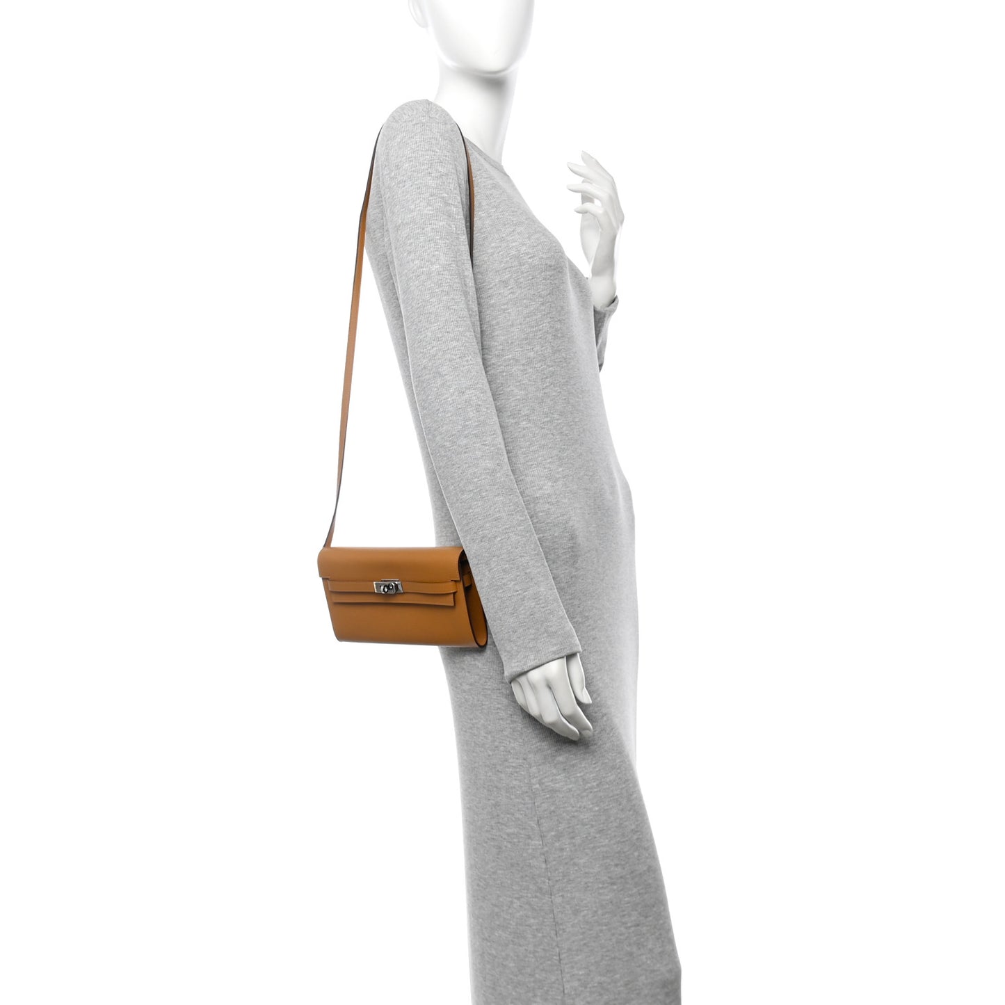 Evercolor Kelly Wallet To Go Caramel