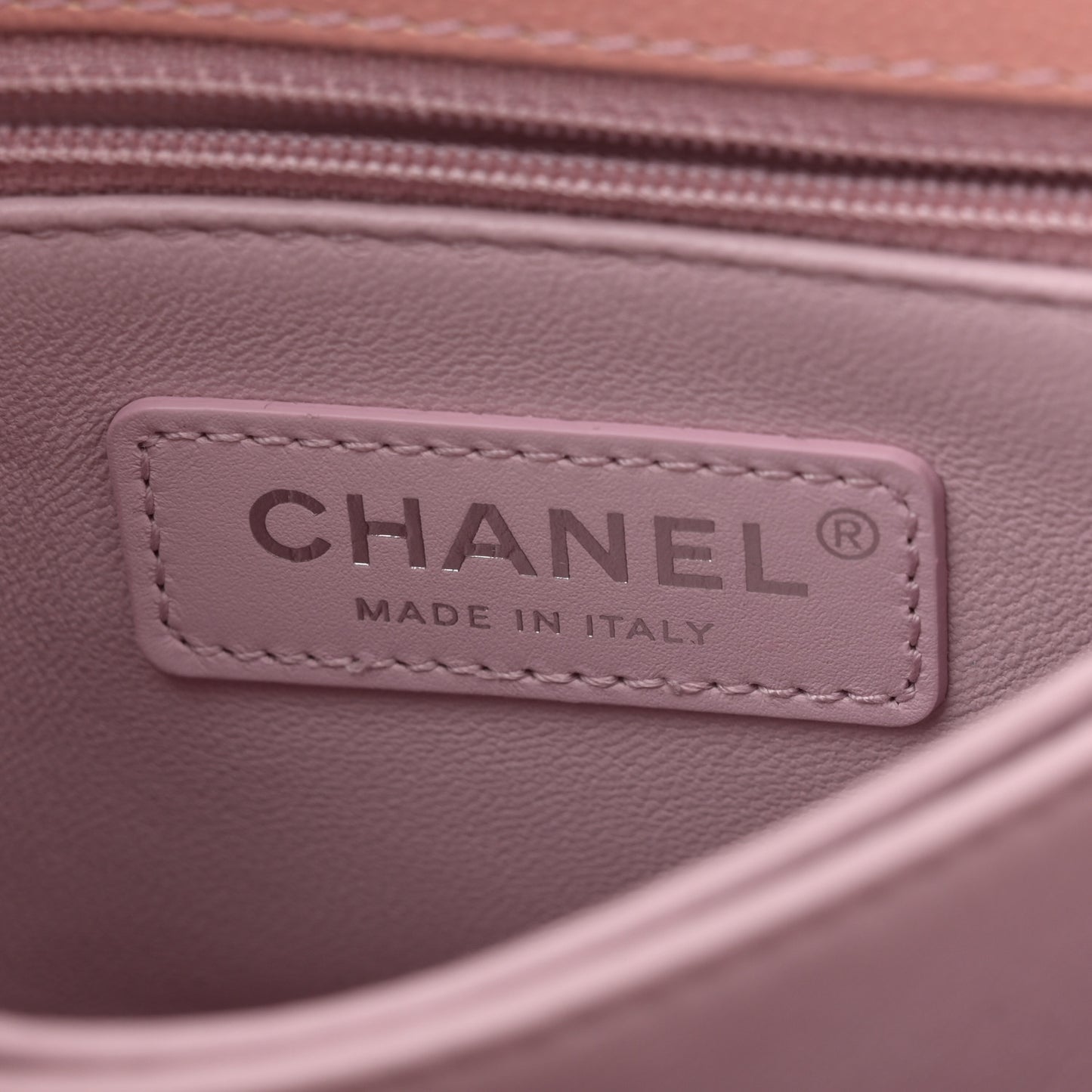 Iridescent Caviar Quilted Mini Coco Handle Flap Pink