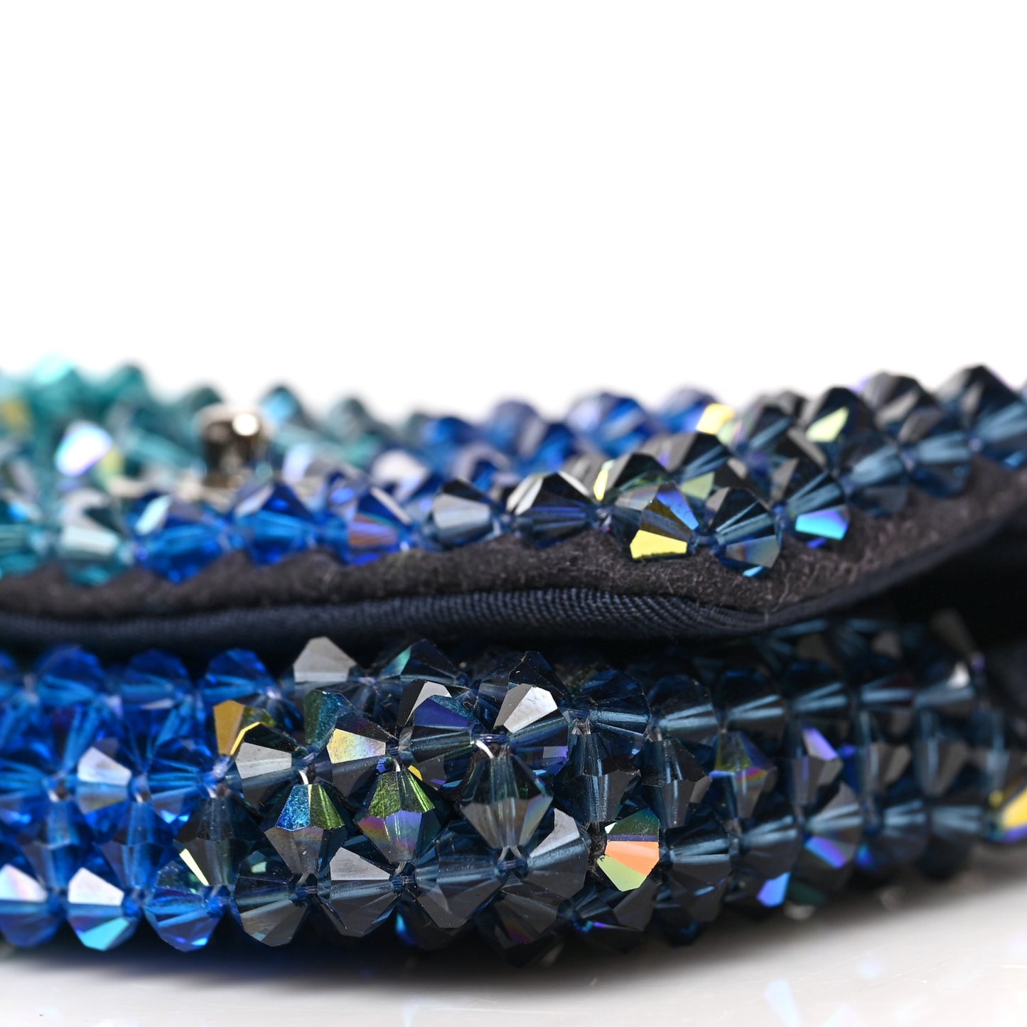 Crystal Mini Flap Blue Green