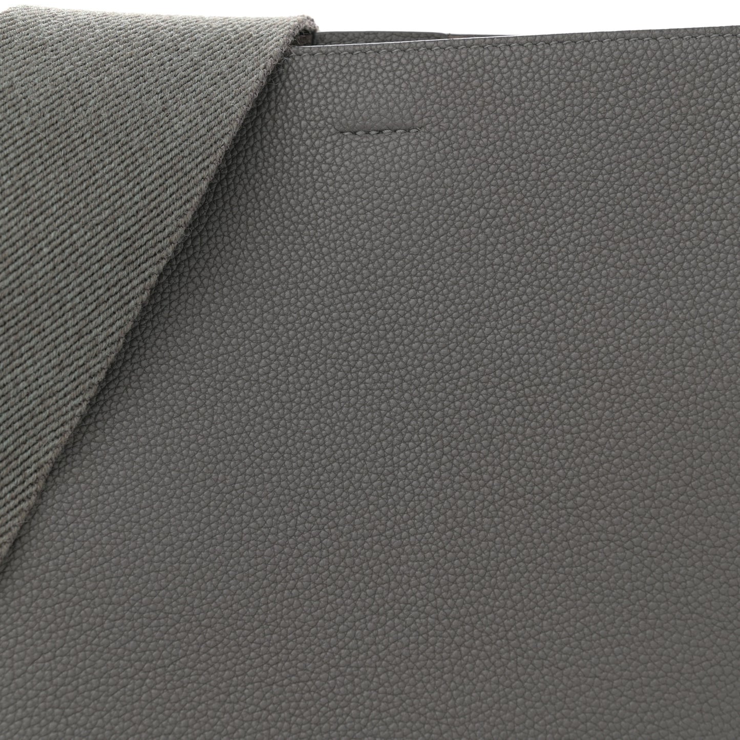 Soft Grained Calfskin Small Sangle Bucket Bag Kohl