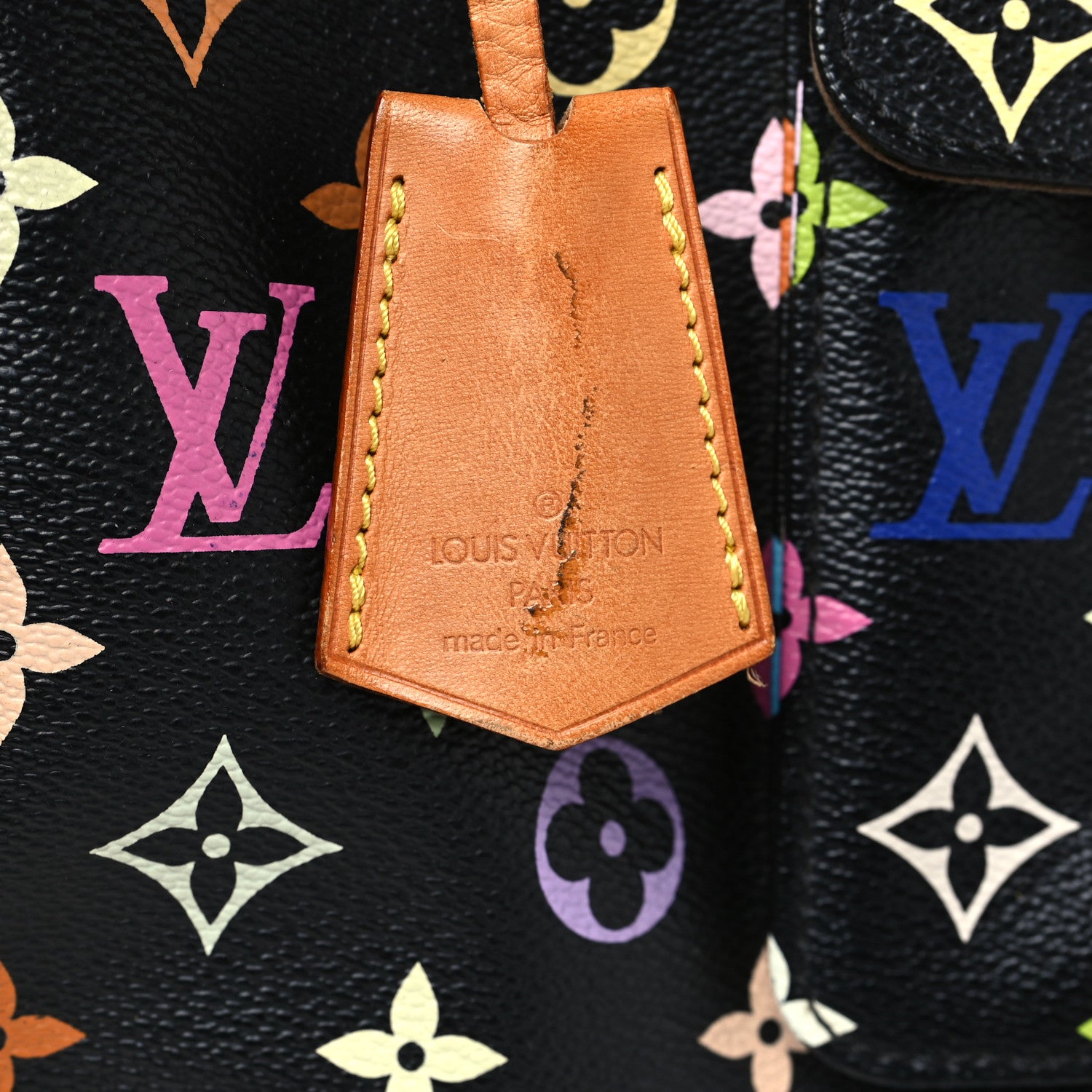 Louis Vuitton Monogram Multicolor Speedy 30 Black 11 of 11