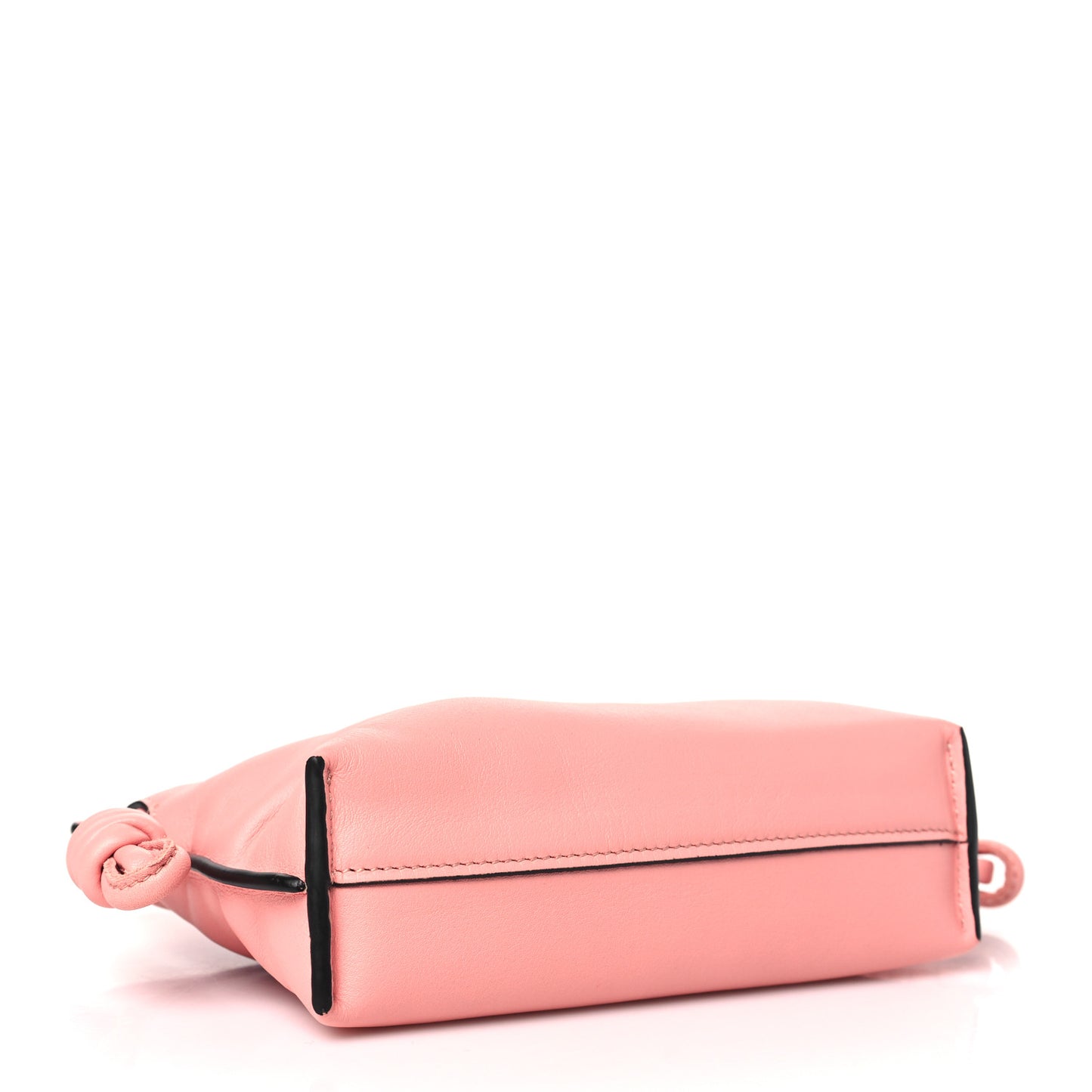 Calfskin Nano Flamenco Knot Clutch Warm Blossom