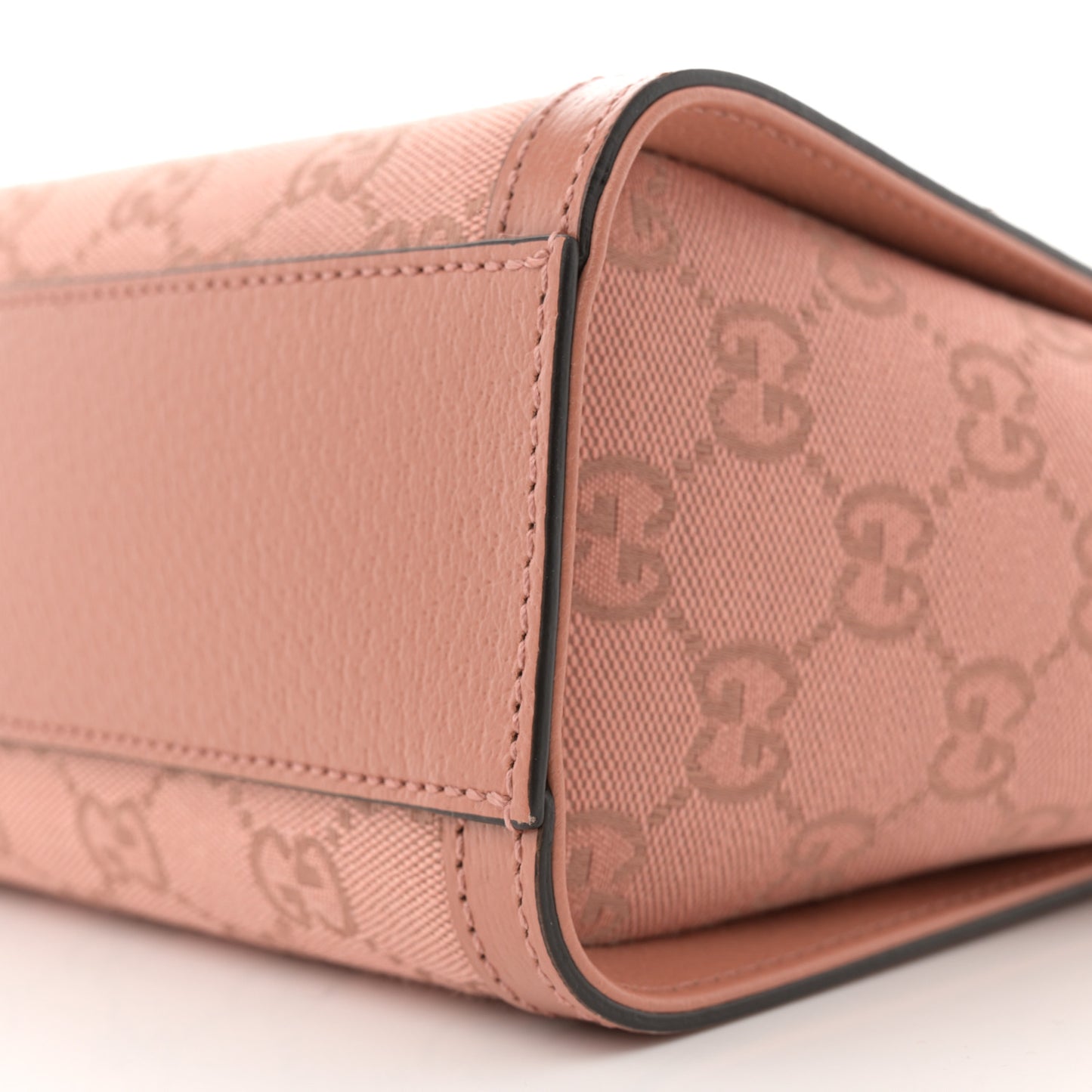 GG Supreme Monogram Small Ophidia Tote Bag Pink