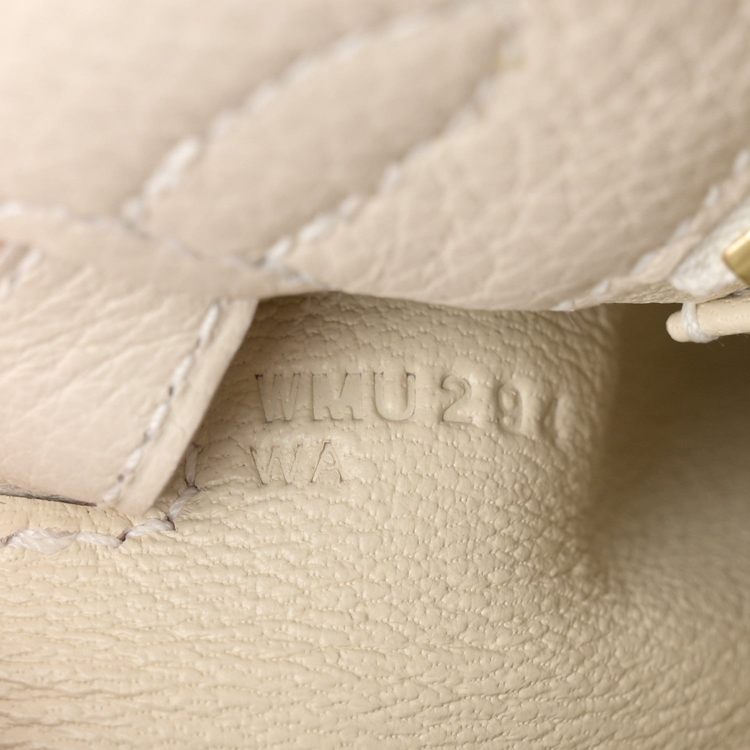 Hermes Togo Kelly Retourne 25 Craie 7 of 11