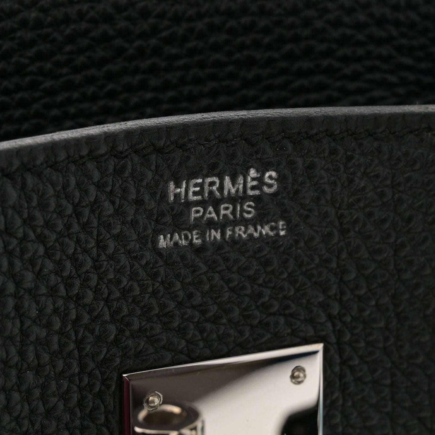 Togo Birkin 30 Black