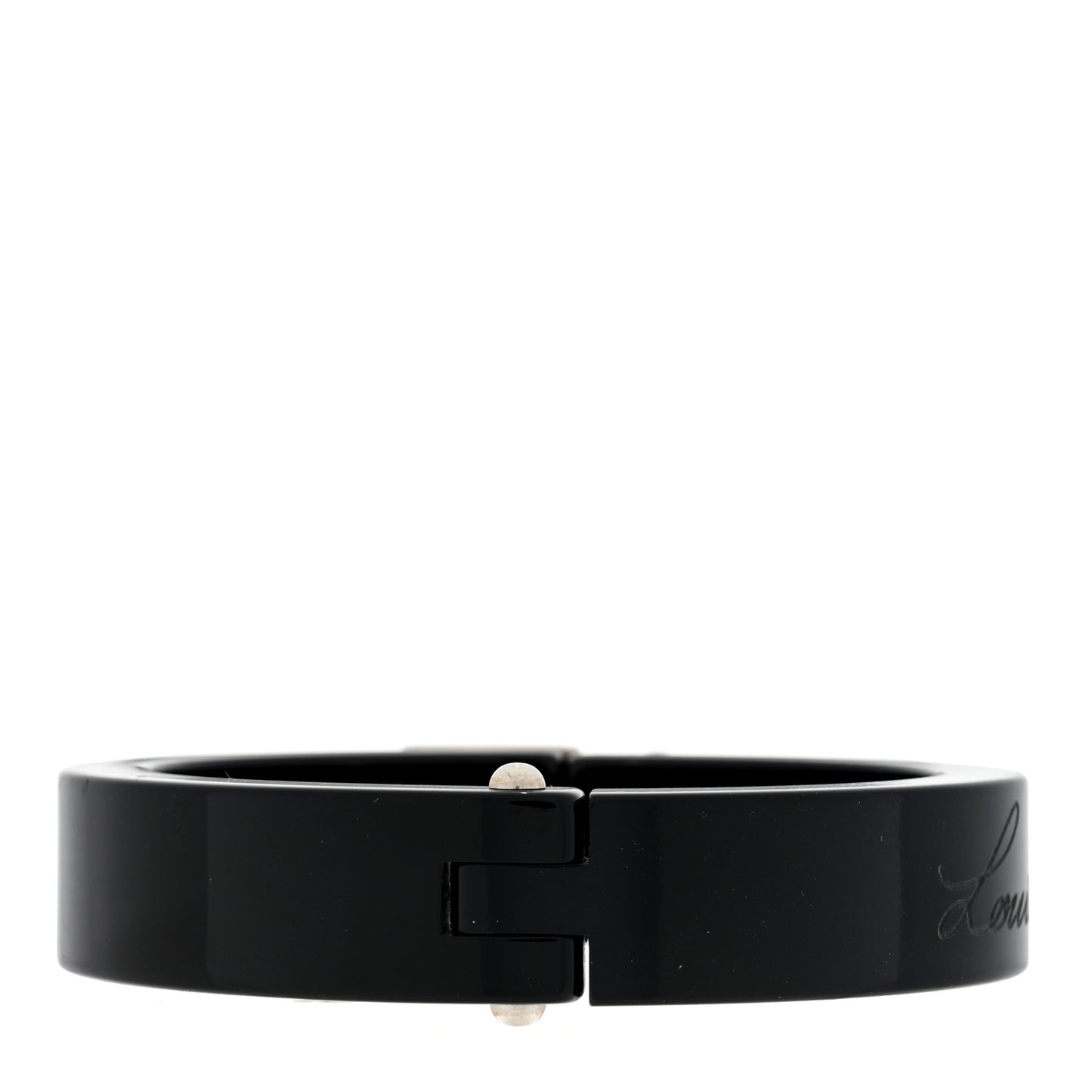 Lock Me Bracelet Black