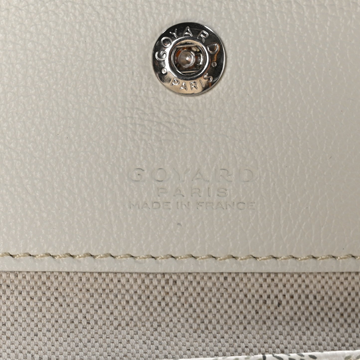 Goyardine Saint Louis PM White