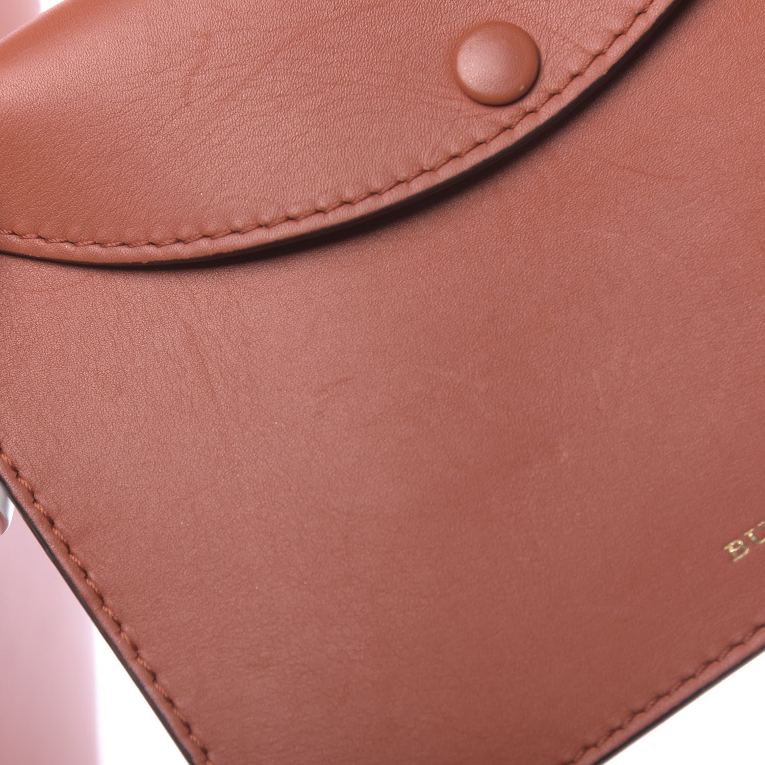 Burberry Supple Calfskin Small Bucket Orange 14 of 20