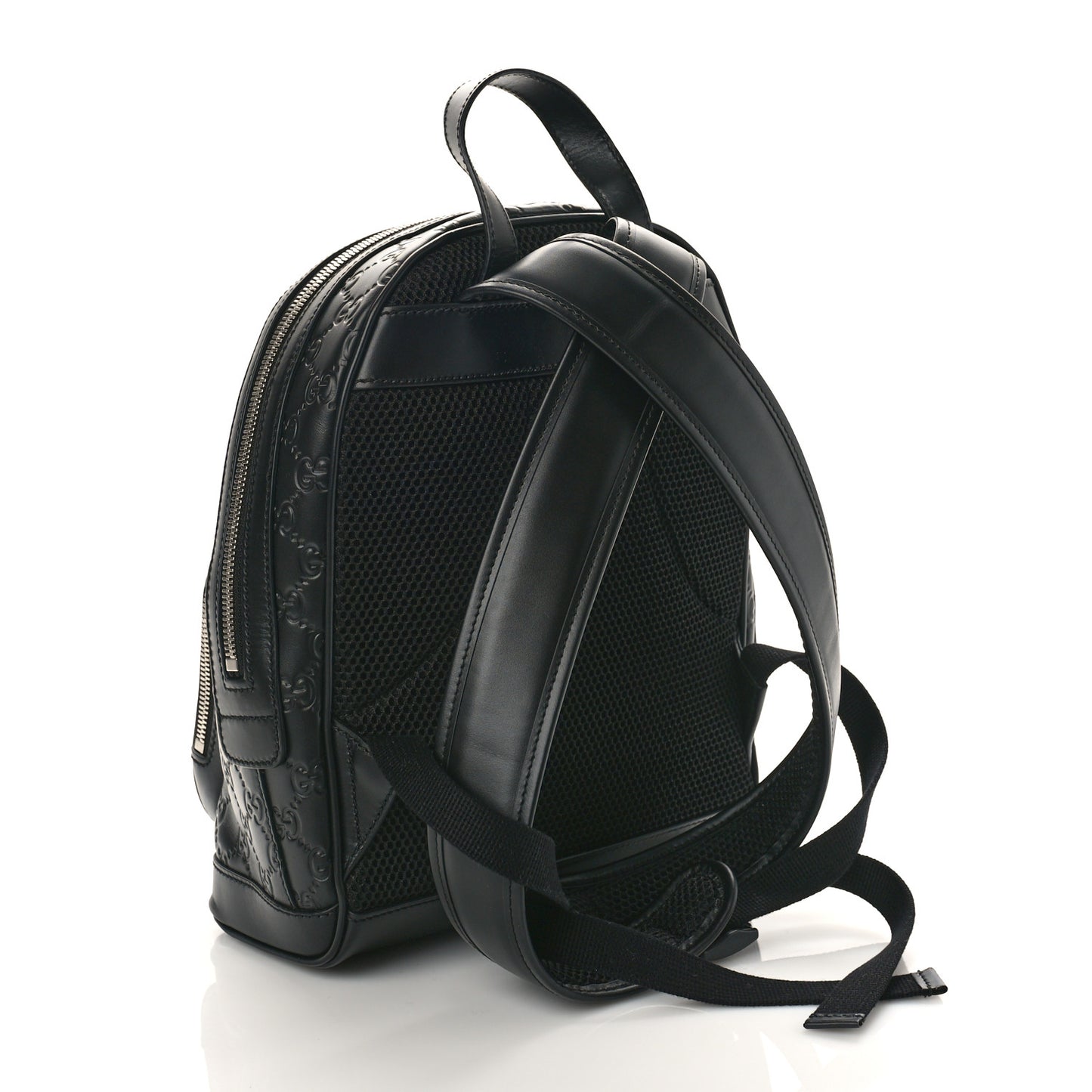 Guccissima Signature Small Day Backpack Black