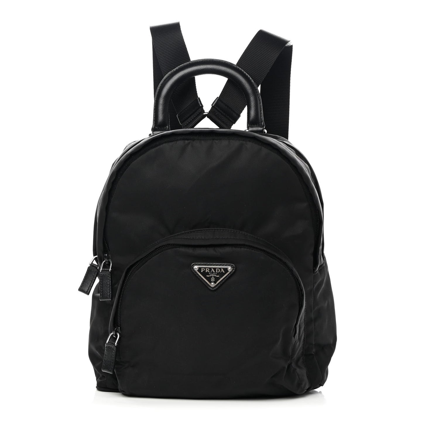 Tessuto Nylon Medium Dome Backpack Black