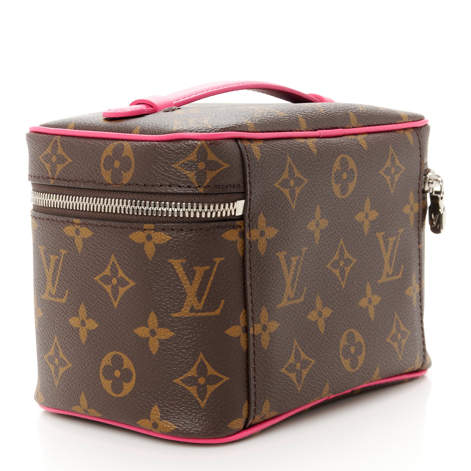 Louis Vuitton Monogram Macassar Nice Mini Pondichery Pink 3 of 8