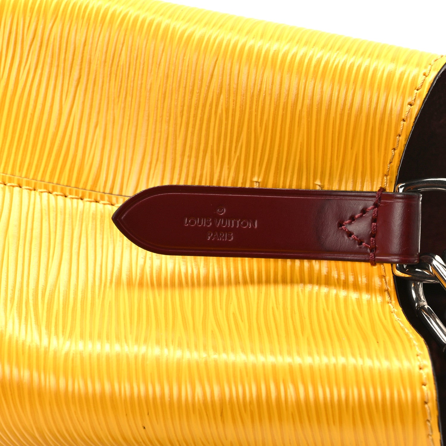 Louis Vuitton Epi Neonoe MM Citron Grenat 6 of 12