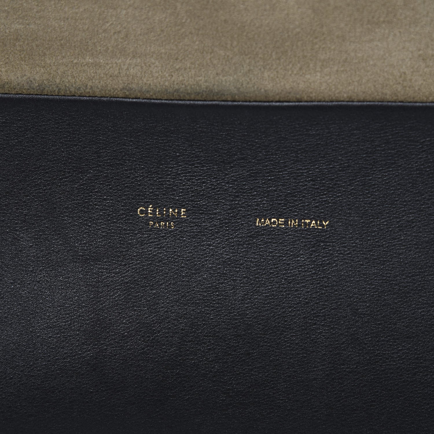 Celine Calfskin Suede All Soft Shoulder Bag Indigo 5 of 14