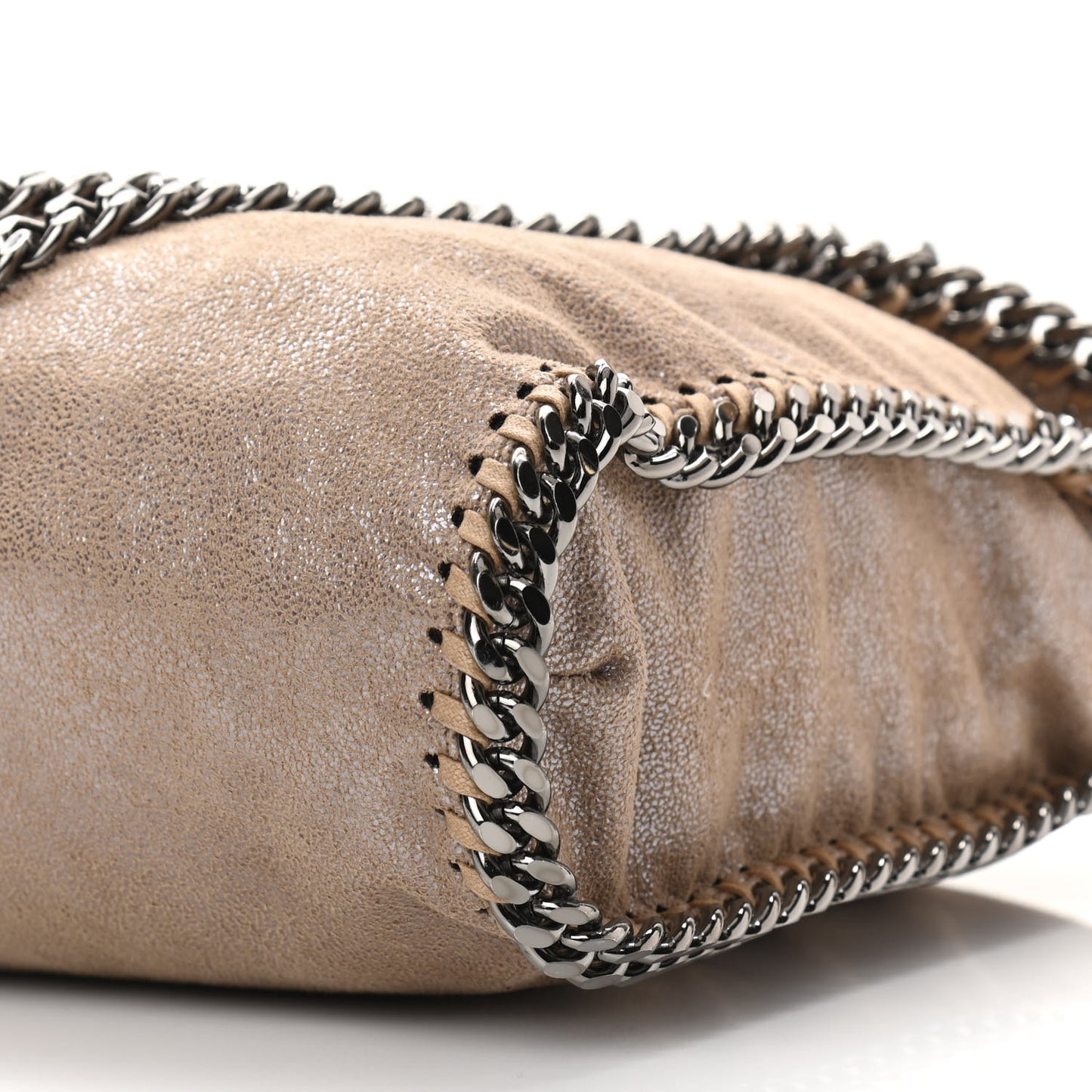 Shaggy Deer Small Falabella Tote Taupe