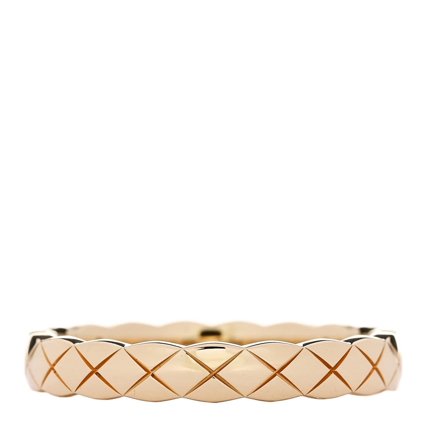 18K Yellow Gold Mini Coco Crush Ring 56 7.5