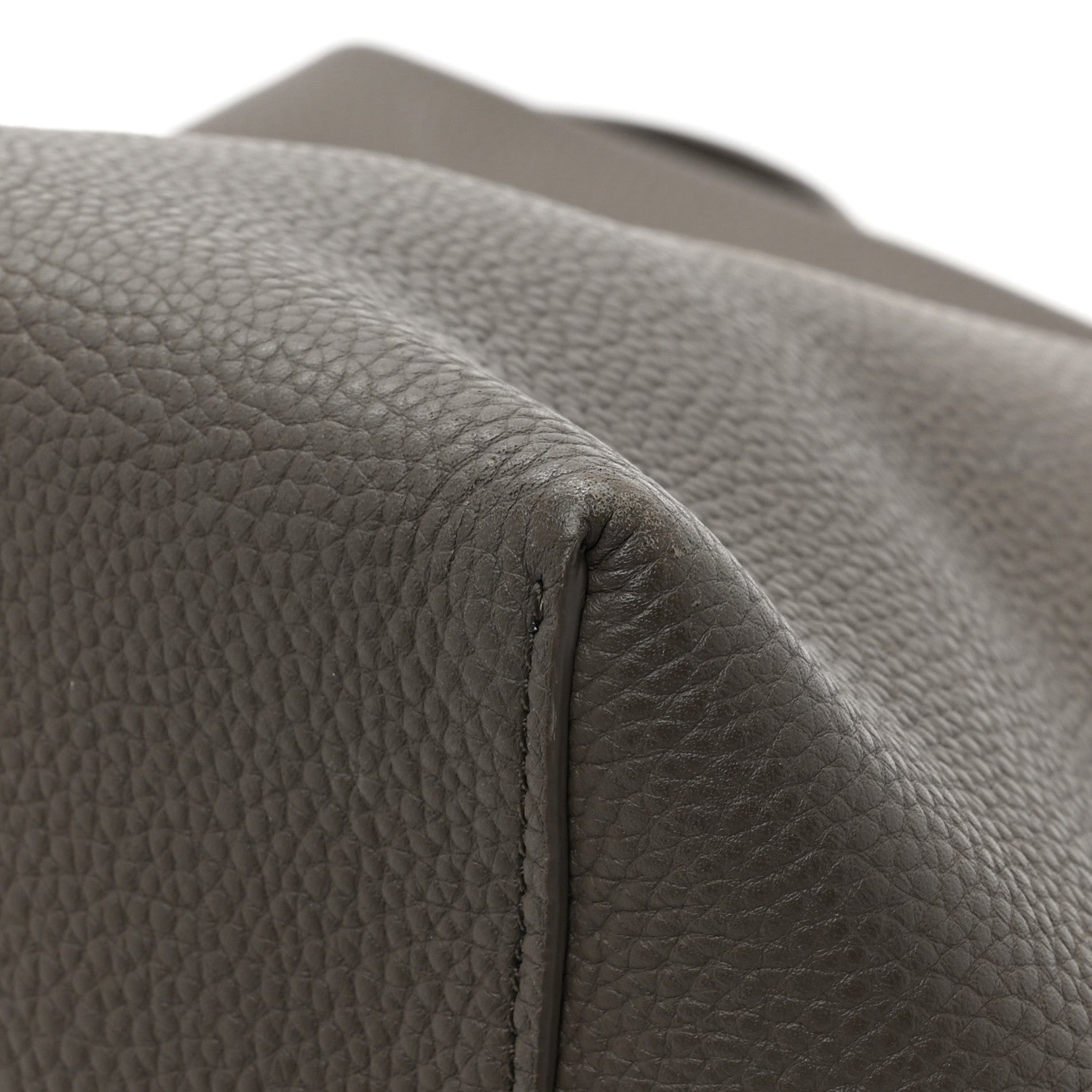 The Row Grained Calfskin Large N/S Park Tote Elephant 15 of 16