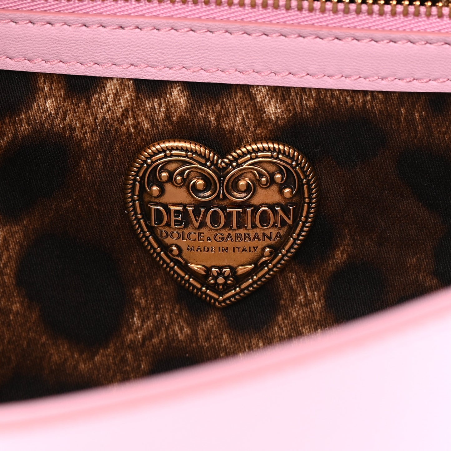 Calfskin Medium Devotion Crossbody Pink
