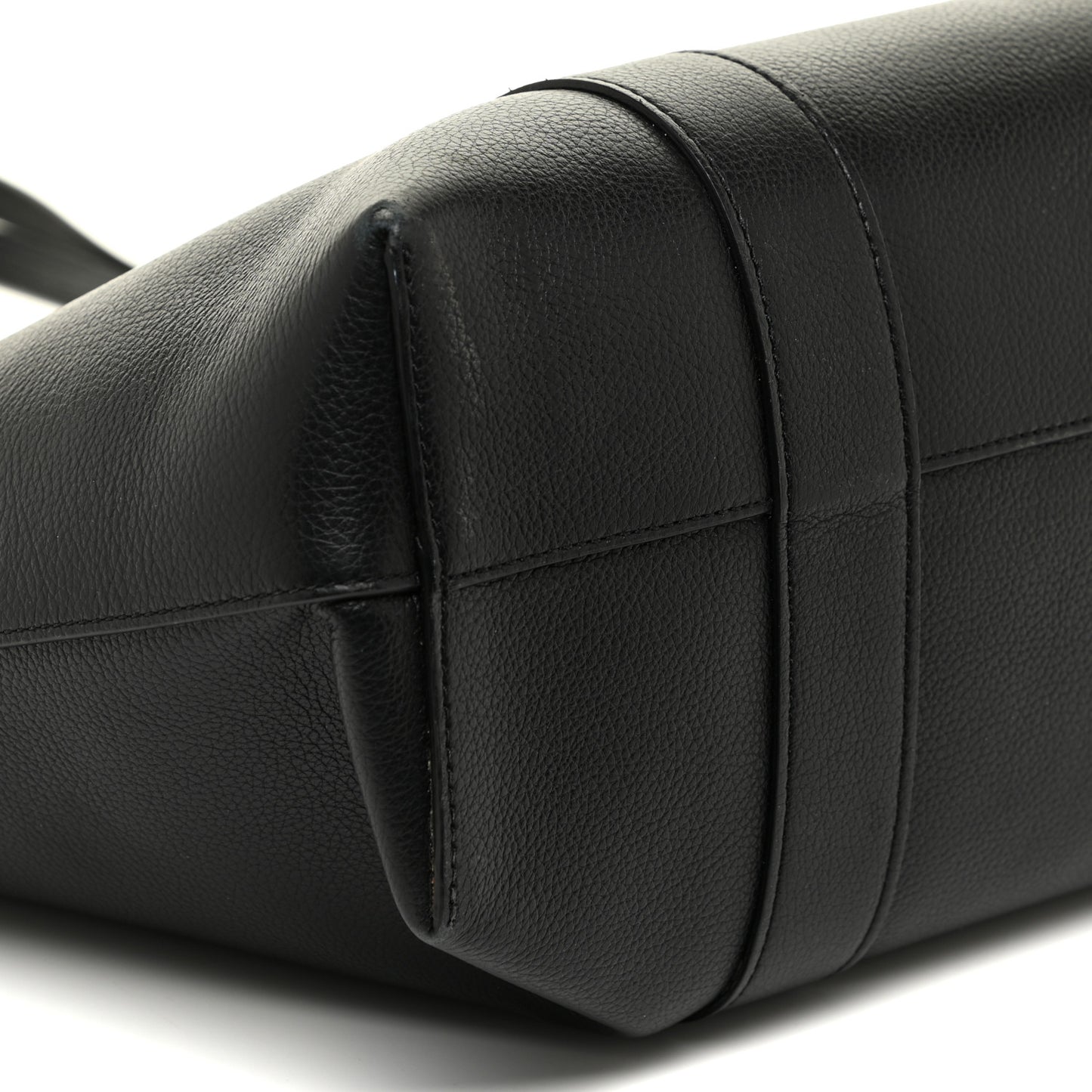 Small Classic Grain Bayswater Tote Black