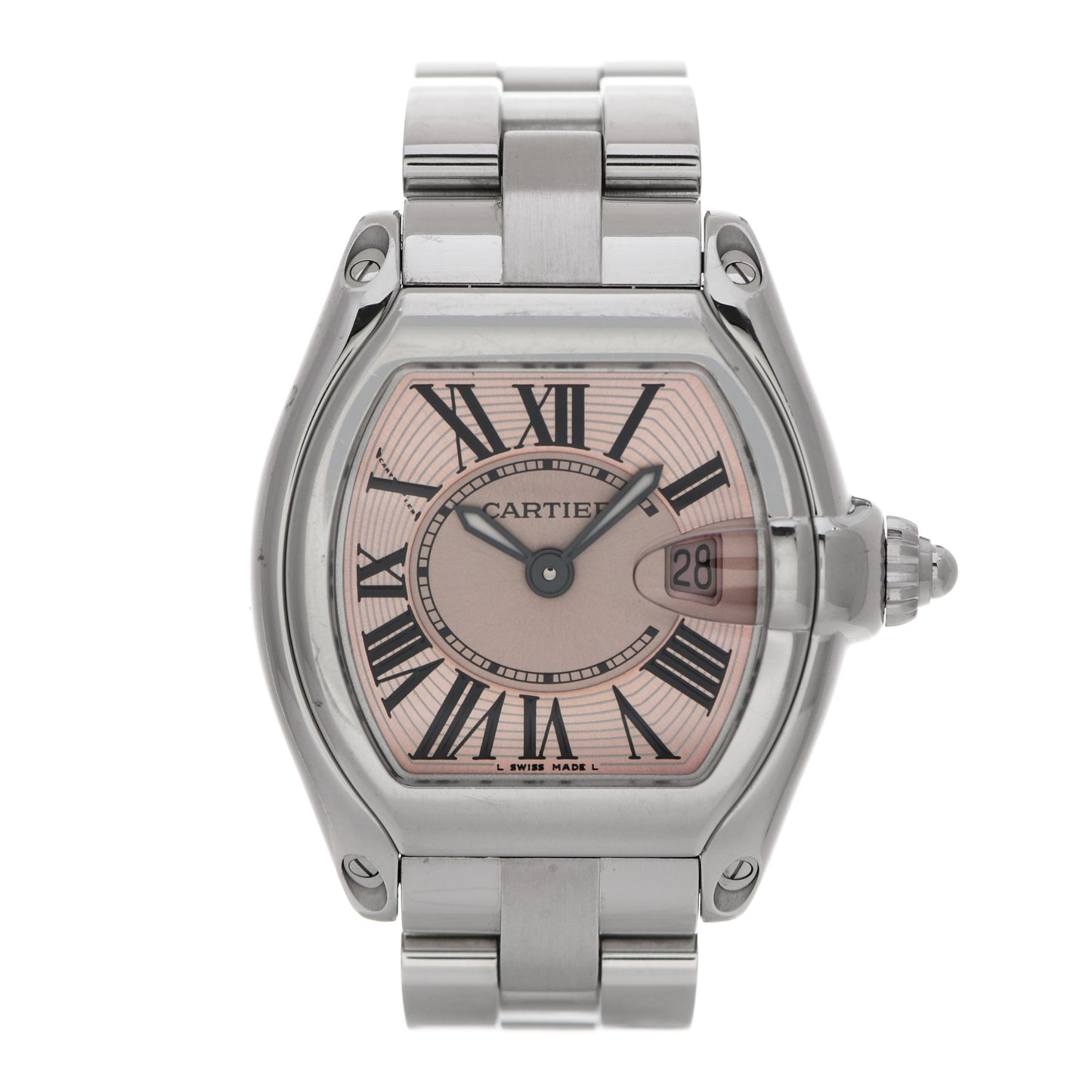 Stainless Steel 31mm Roadster Quartz Watch Pink