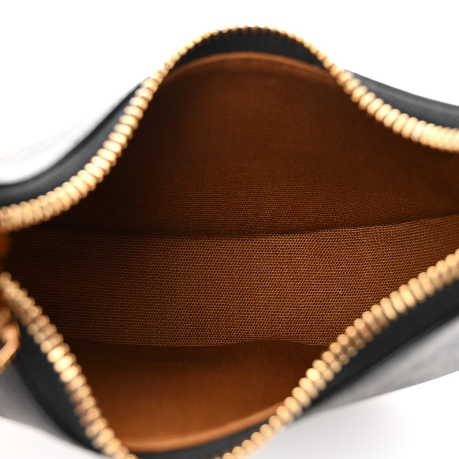 Celine Canvas Calfskin Mini Ava Triomphe Shoulder Bag Tan 5 of 9