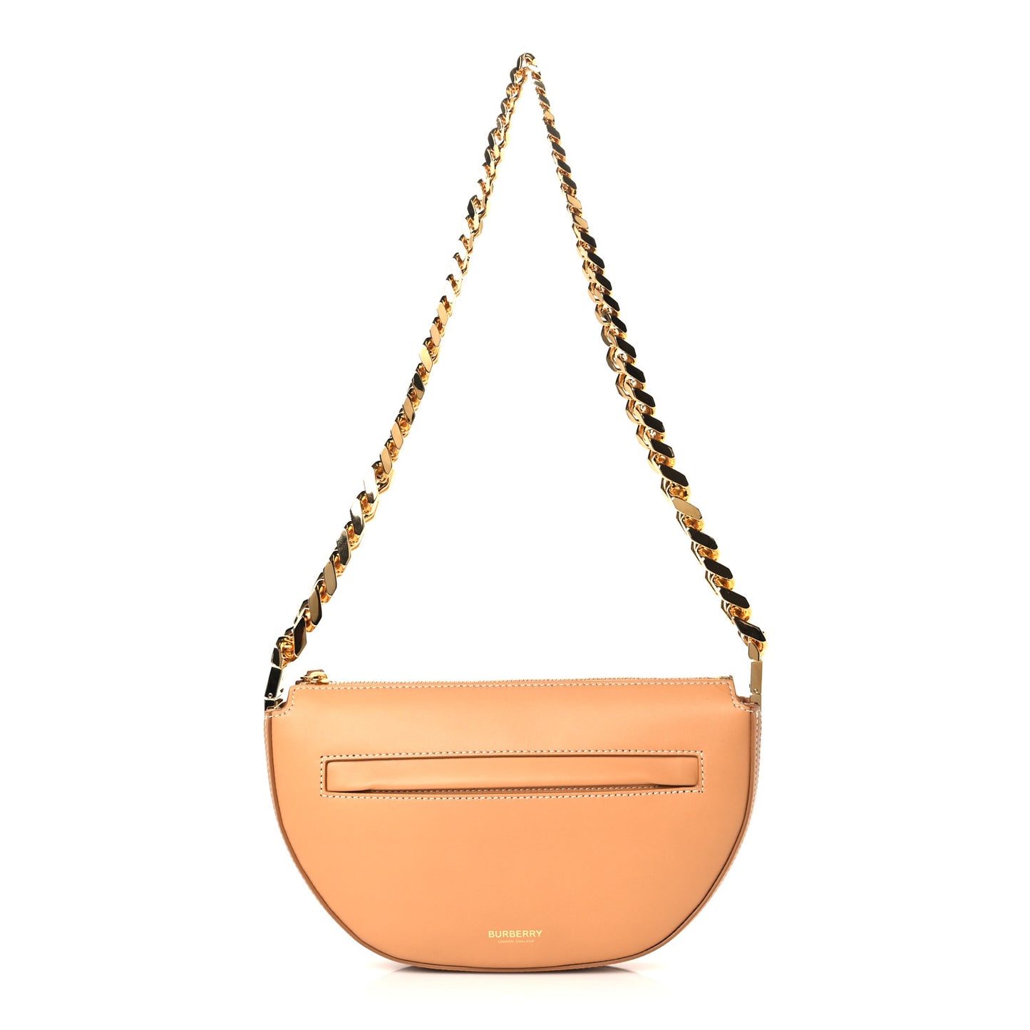 Calfskin Mini Olympia Chain Shoulder Bag Warm Sand