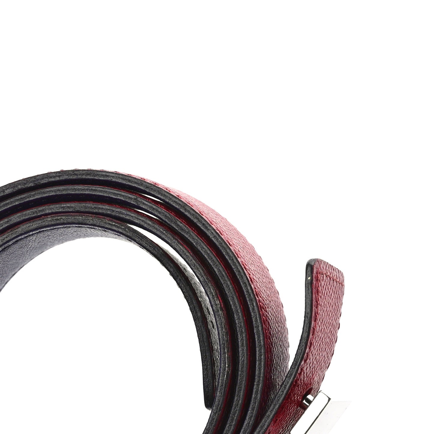Swift Epsom 32mm Enamel Quizz H Belt 85 34 Rubis Iris