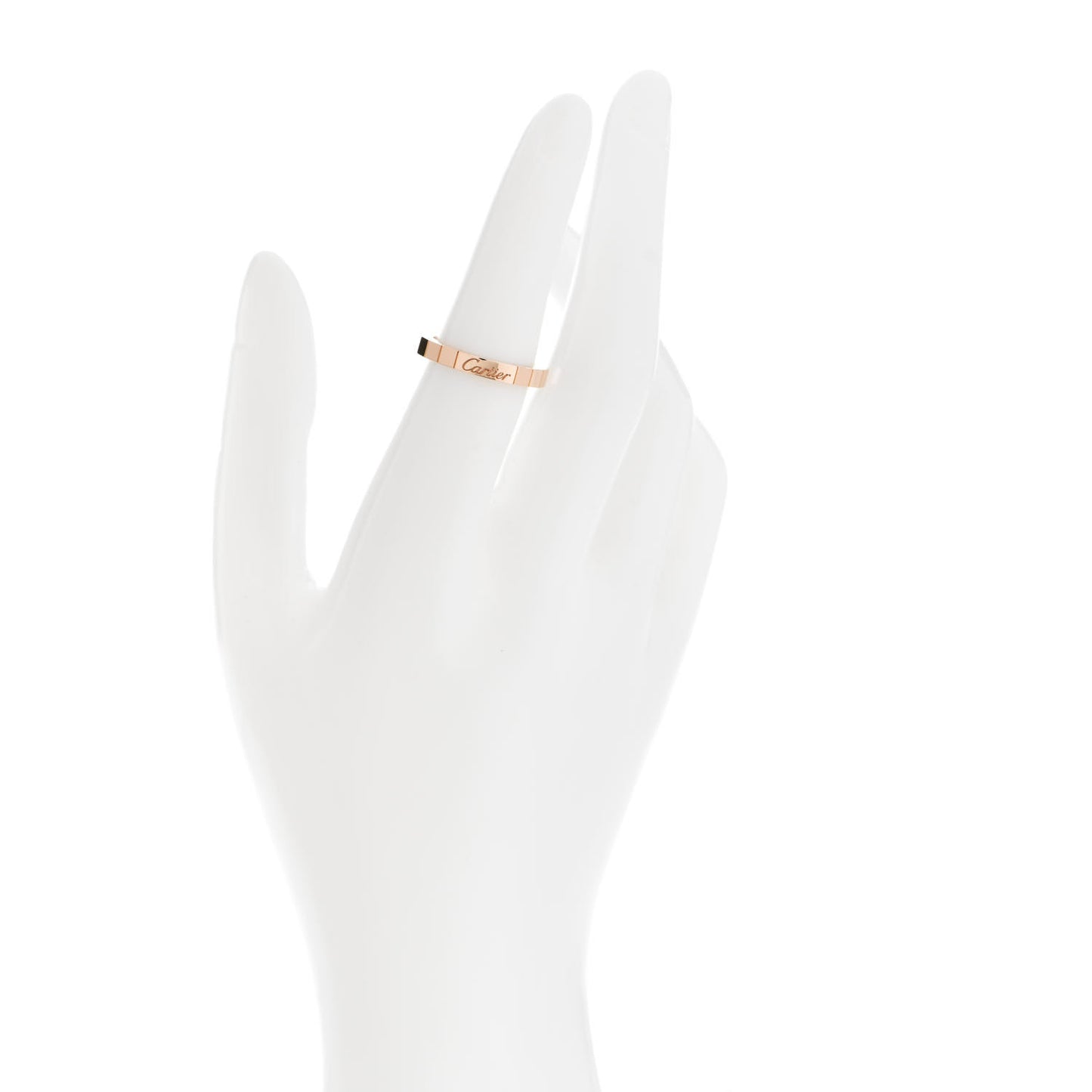 18K Pink Gold Lanieres Ring 52 6
