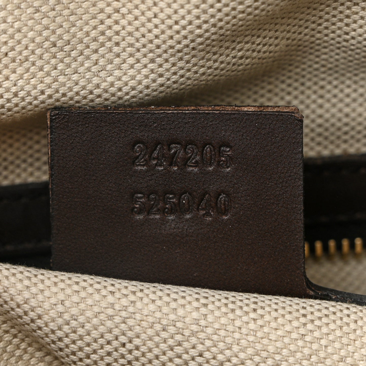 Monogram Selleria Calfskin Vintage Web Medium Boston Beige Ebony Cocoa