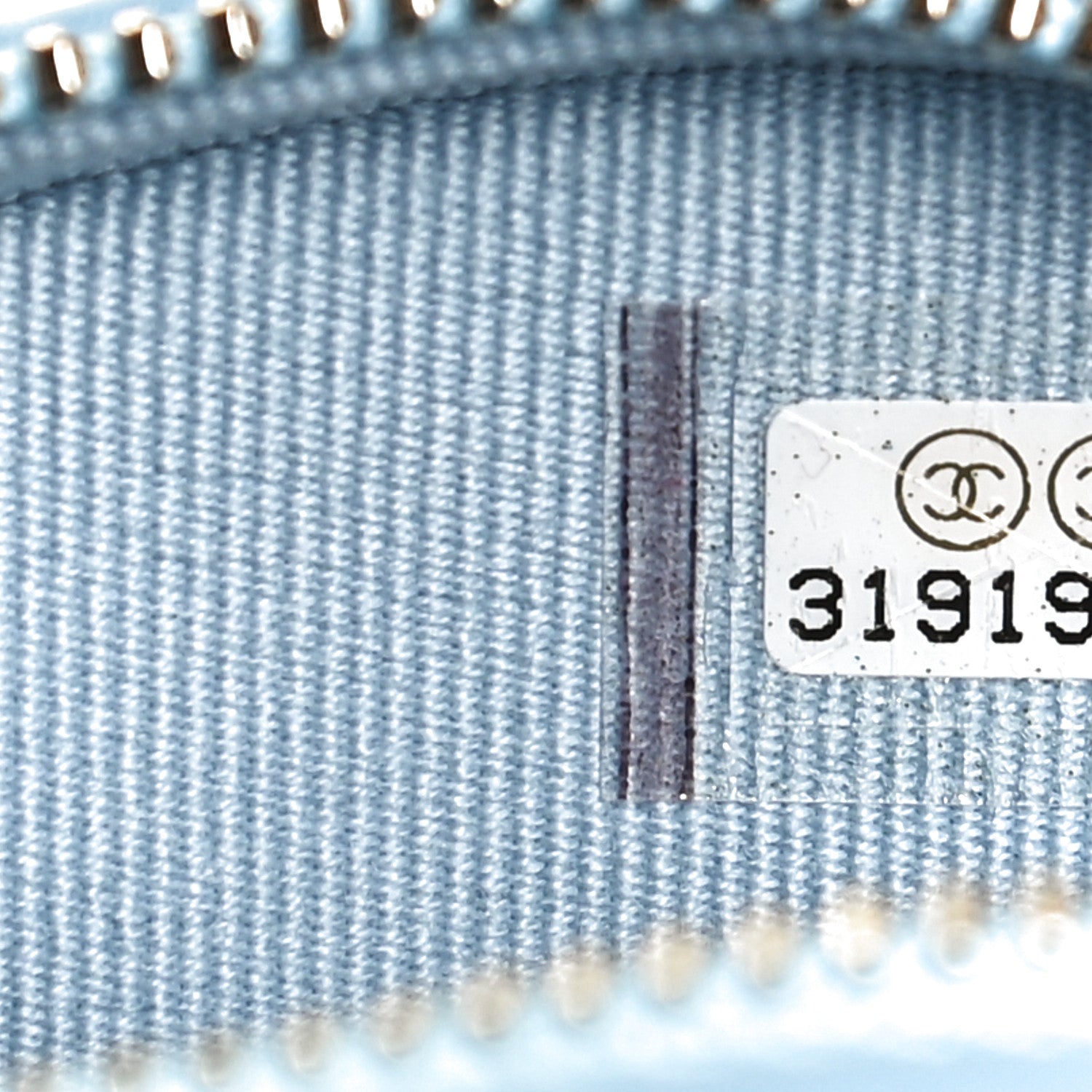 Chanel Lambskin Quilted CC In Love Heart Clutch With Chain Light Blue 6 of 11