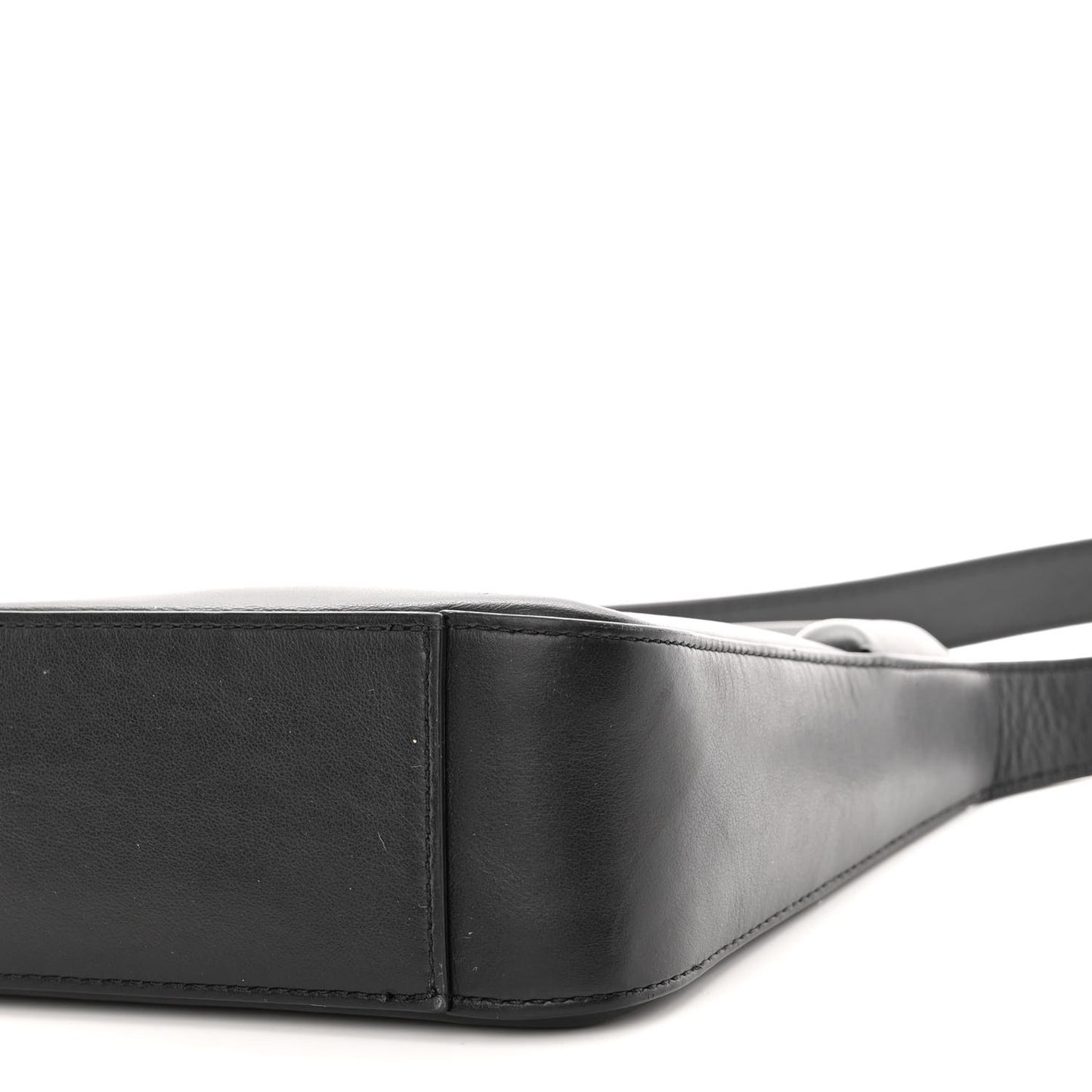 Smooth Calfskin Mini M Frame Bag Black