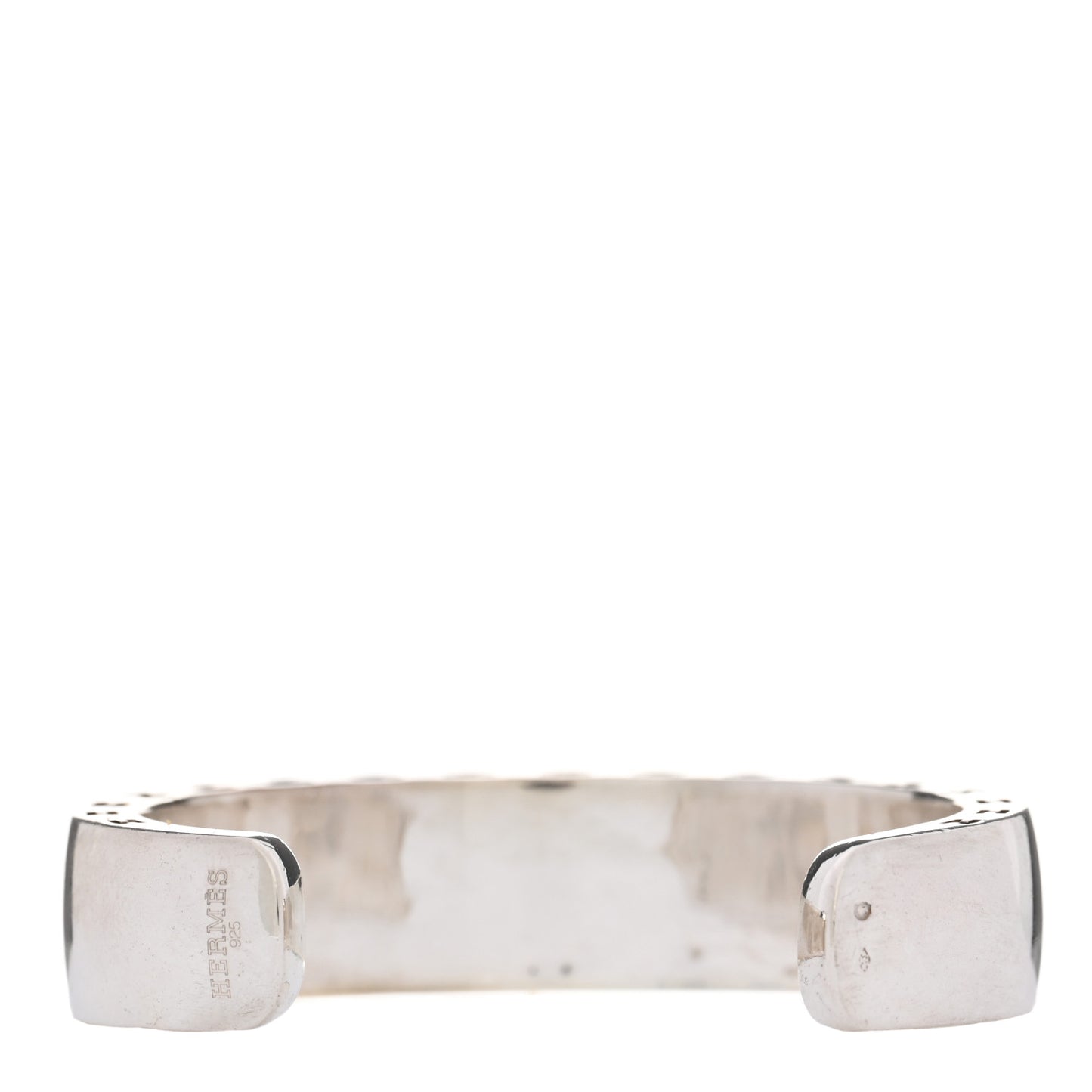 Sterling Silver Logo H Cuff Bracelet