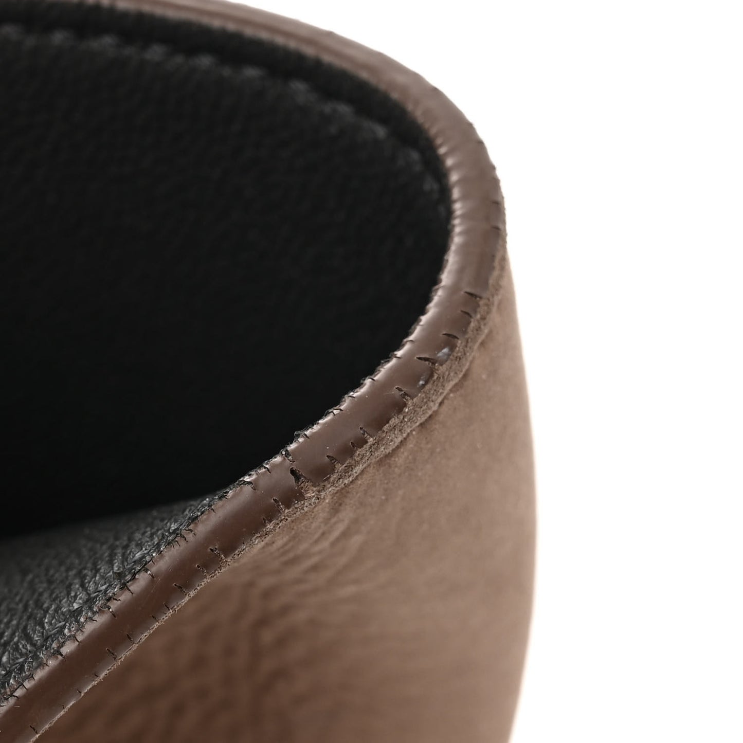 Smooth Calfskin Nubuck Small Tri-Color Trapeze Nude