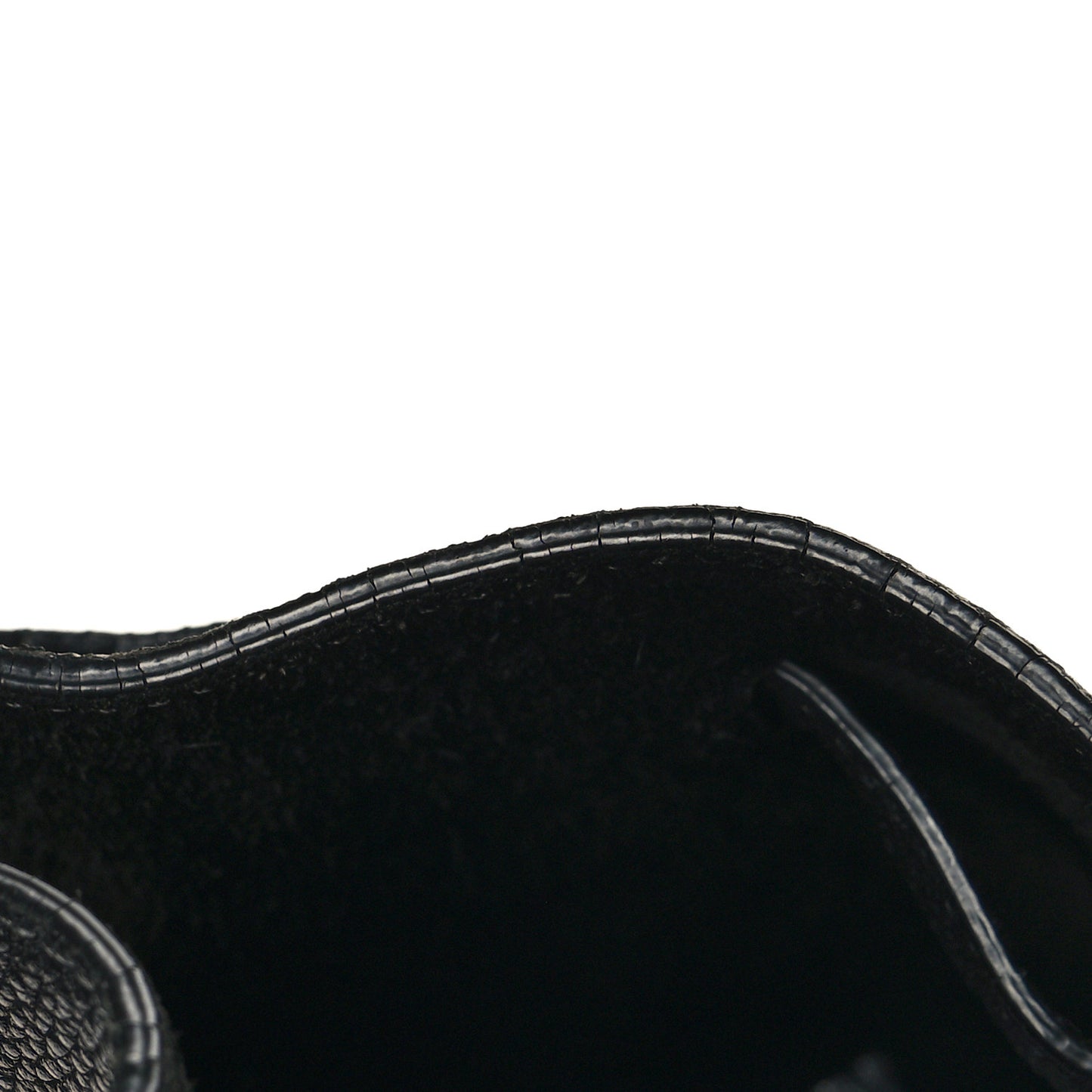 Soft Grained Calfskin Medium Belt Cabas Phantom Black