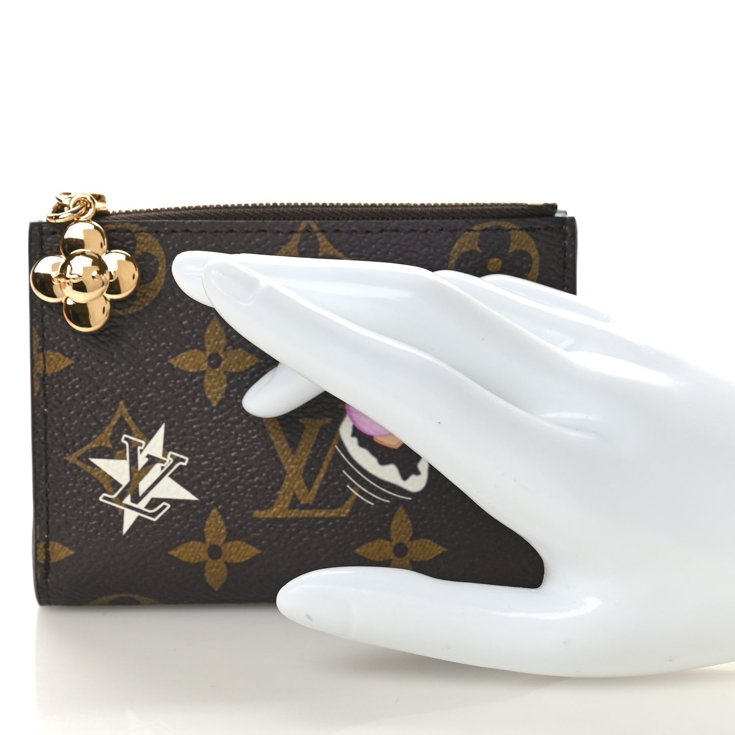 Monogram Snow Show Lisa Wallet Azur Frost