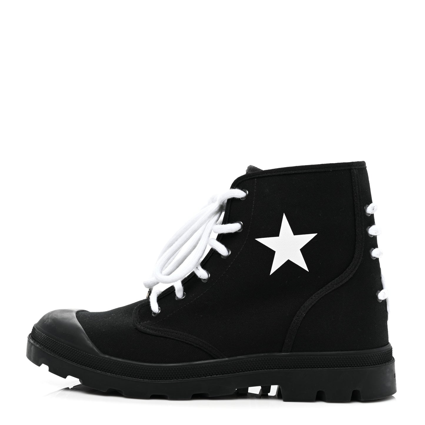 Canvas Olympus Star Combat Boots 43 Black