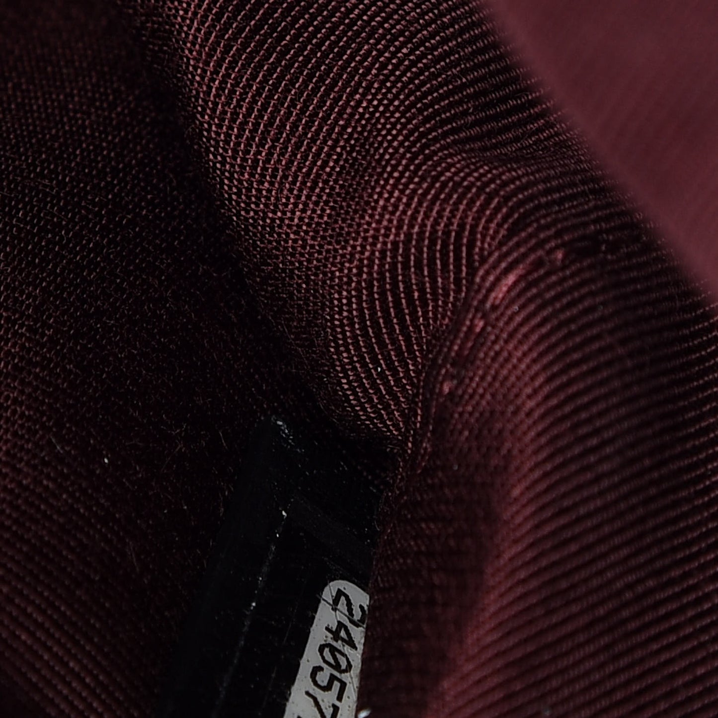 Lambskin Quilted Medium Flap Cosmetic Case Black