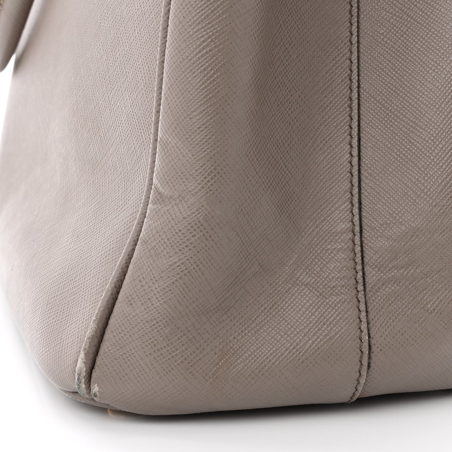 Saffiano Large Galleria Double Zip Tote Argilla