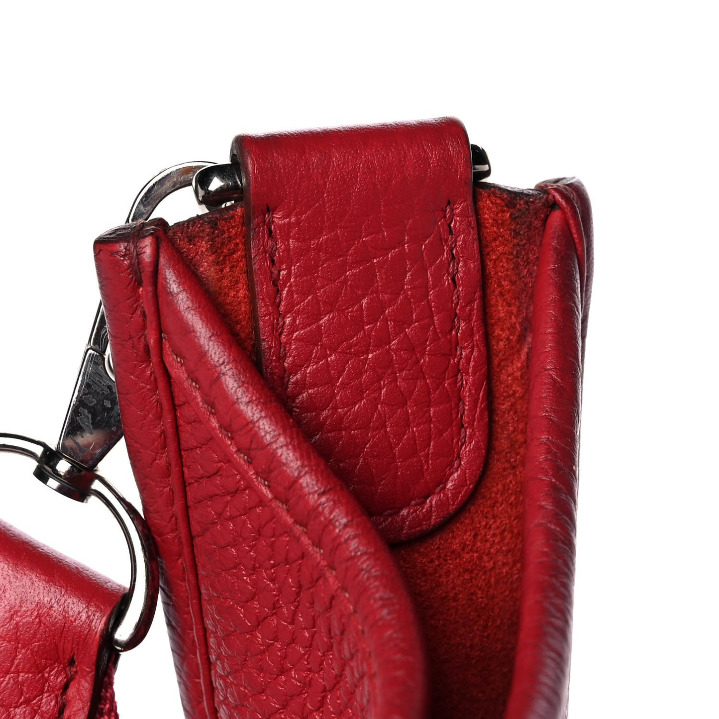 Taurillon Clemence Evelyne III PM Rouge Garance