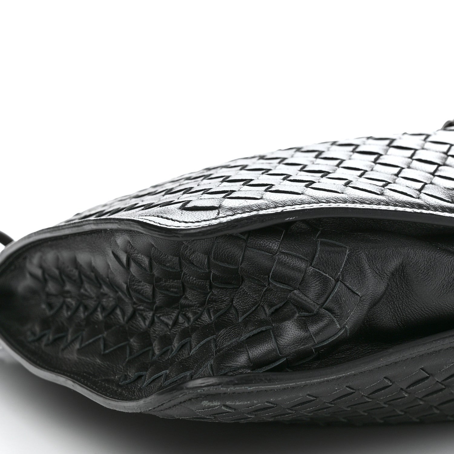 Bottega Veneta Nappa Intrecciato Beverly '71/'16 Bag Black 7 of 10